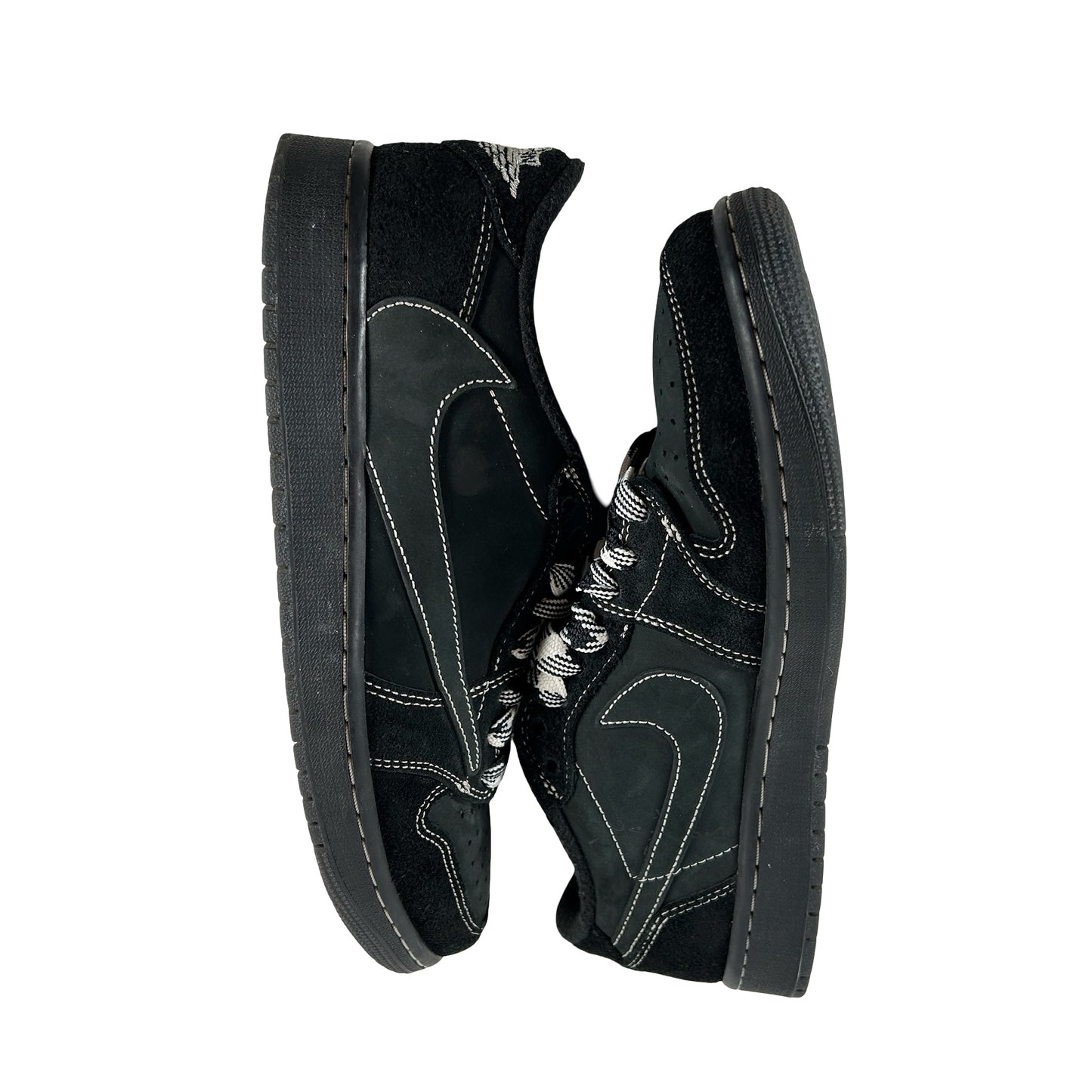 DM7866 001 Jordan 1 Retro Low OG SP Travis Scott Black Phantom [USED] - 9 M (Used6)