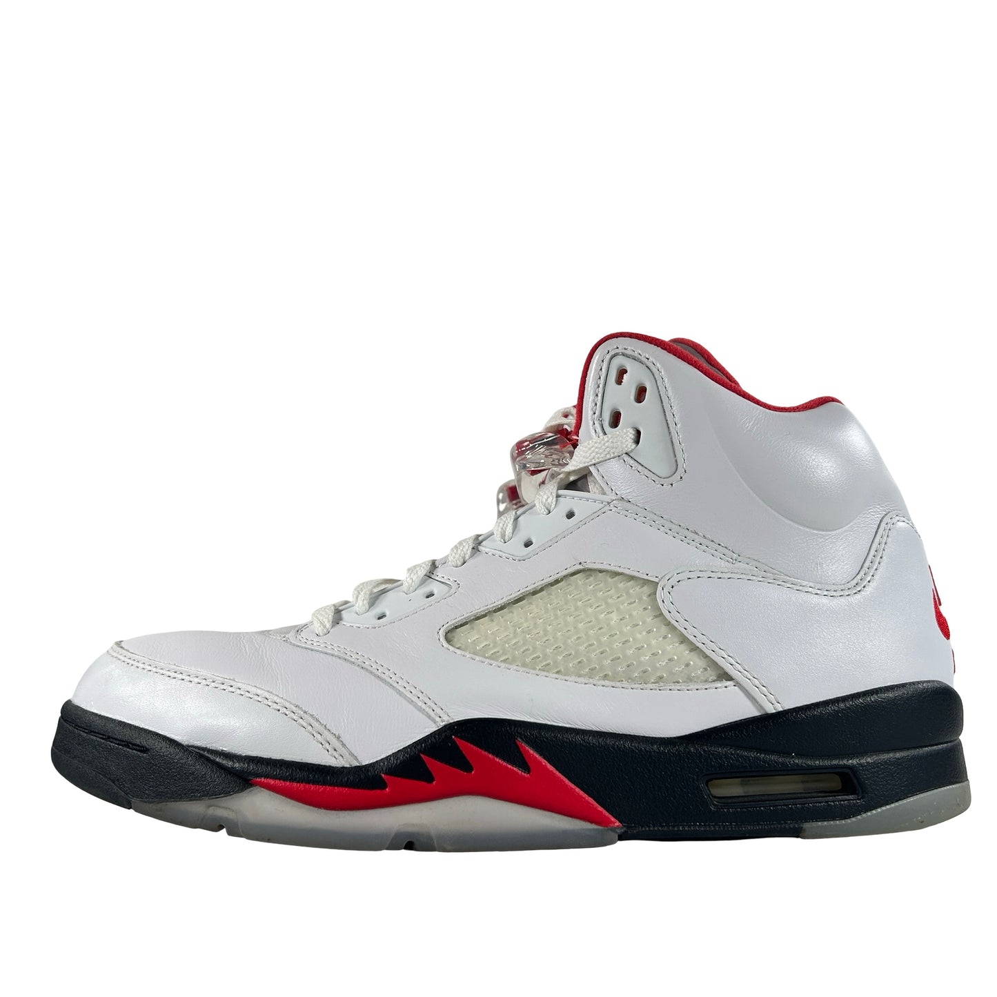 DA1911 102 Jordan 5 Retro Fire Red Silver Tongue (2020) [USED] - 11.5 M (Used)