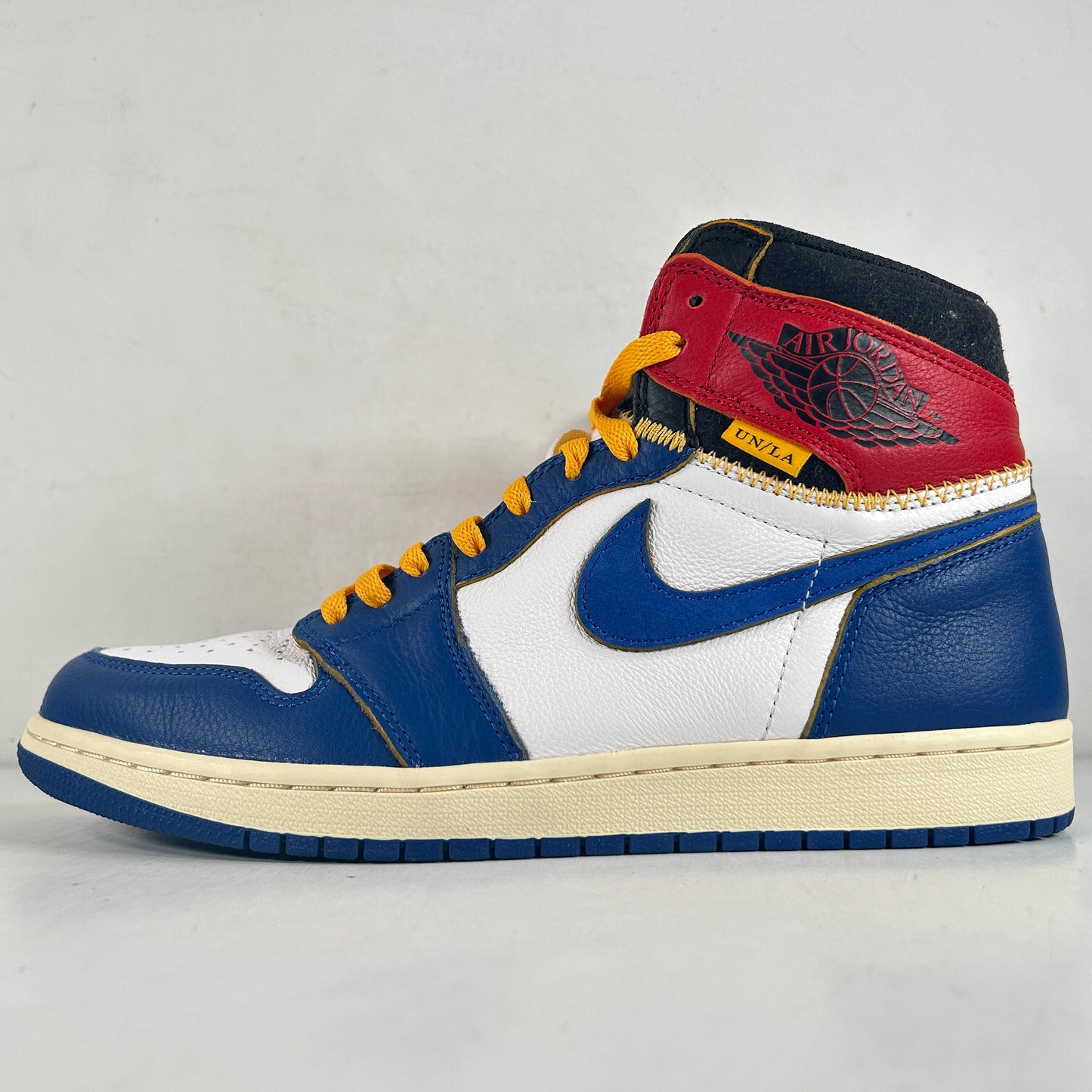 BV1300 146 Jordan 1 Union Storm Blue Toe [USED] - 10.5 M (Used)