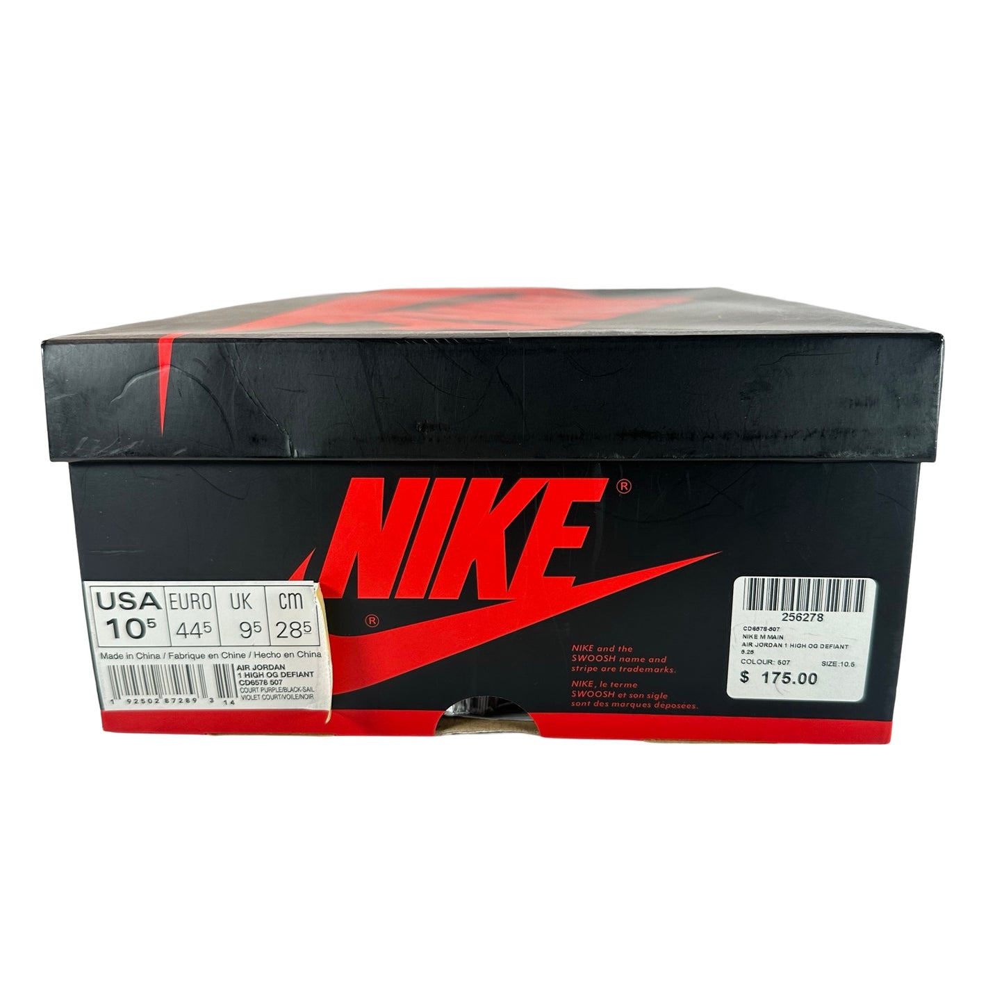 CD6578 507 Jordan 1 SB LA to CHI [USED] - 10.5 M (Used)