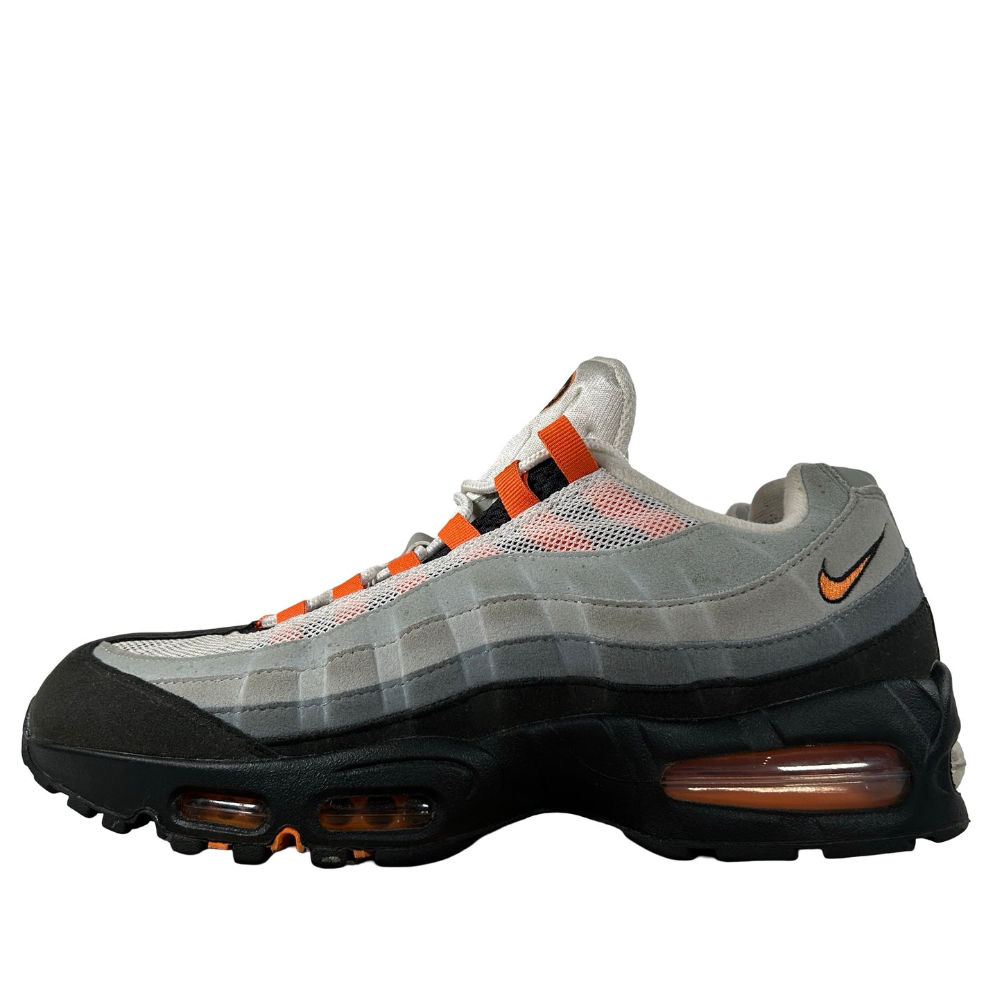 HM4740 005 Nike Air Max 95 OG Big Bubble Bright Mandarin (2025) [USED] - 10 M (Used) (No Box)