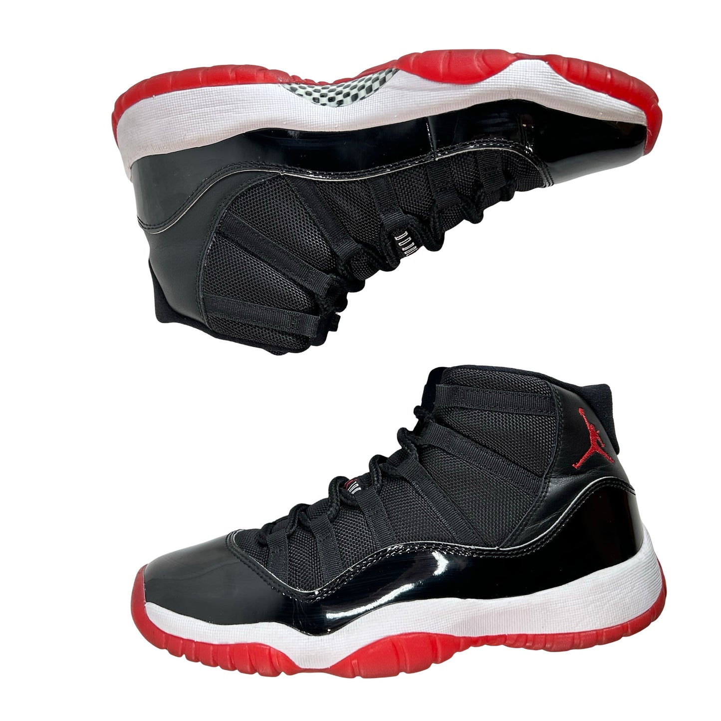 378038 061 Jordan 11 Retro Playoffs Bred (2019) (GS) [USED] - 7 Y (Used)