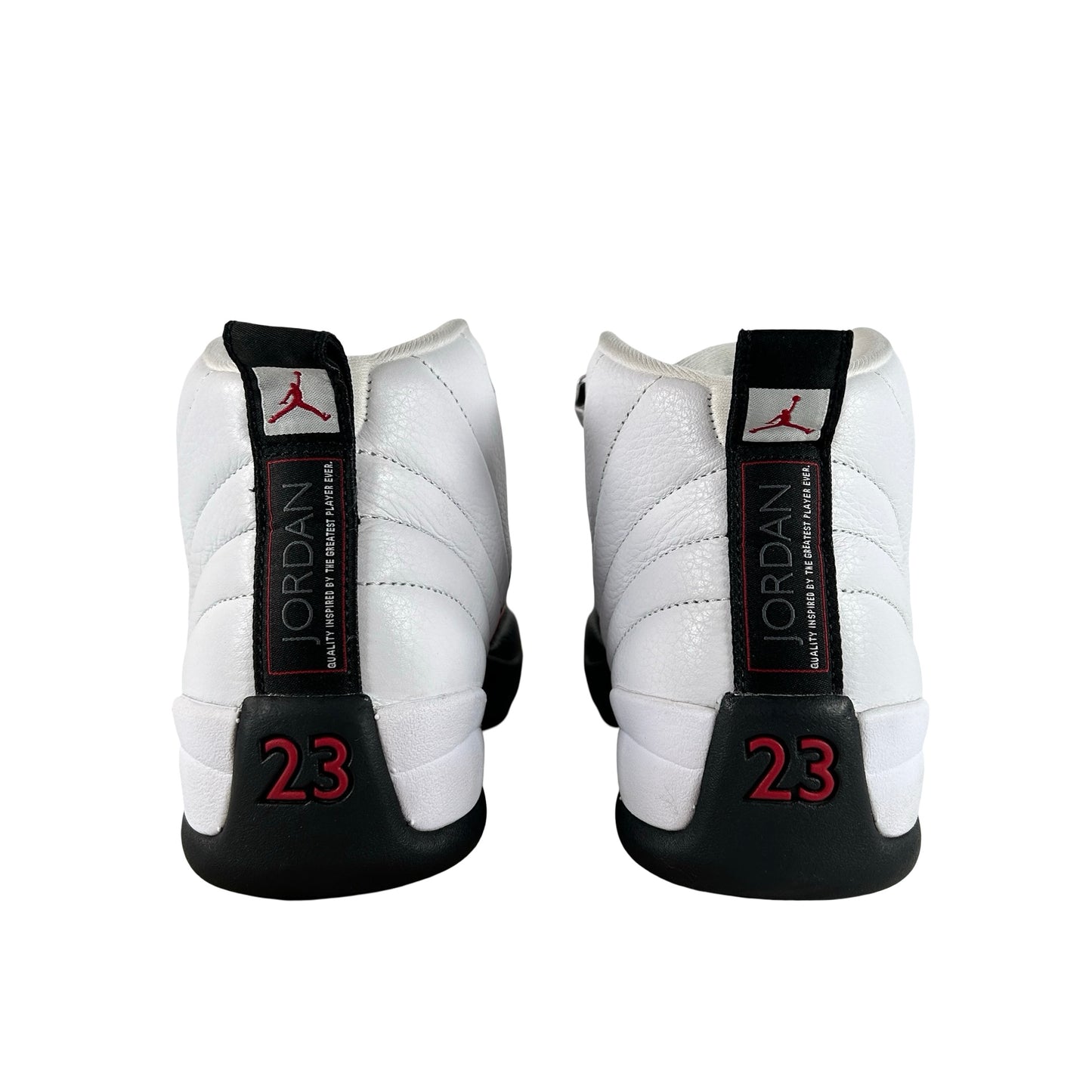 CT8013 162 Air Jordan 12 Red Taxi [USED] - 7.5 M (Used2) (No Box2)