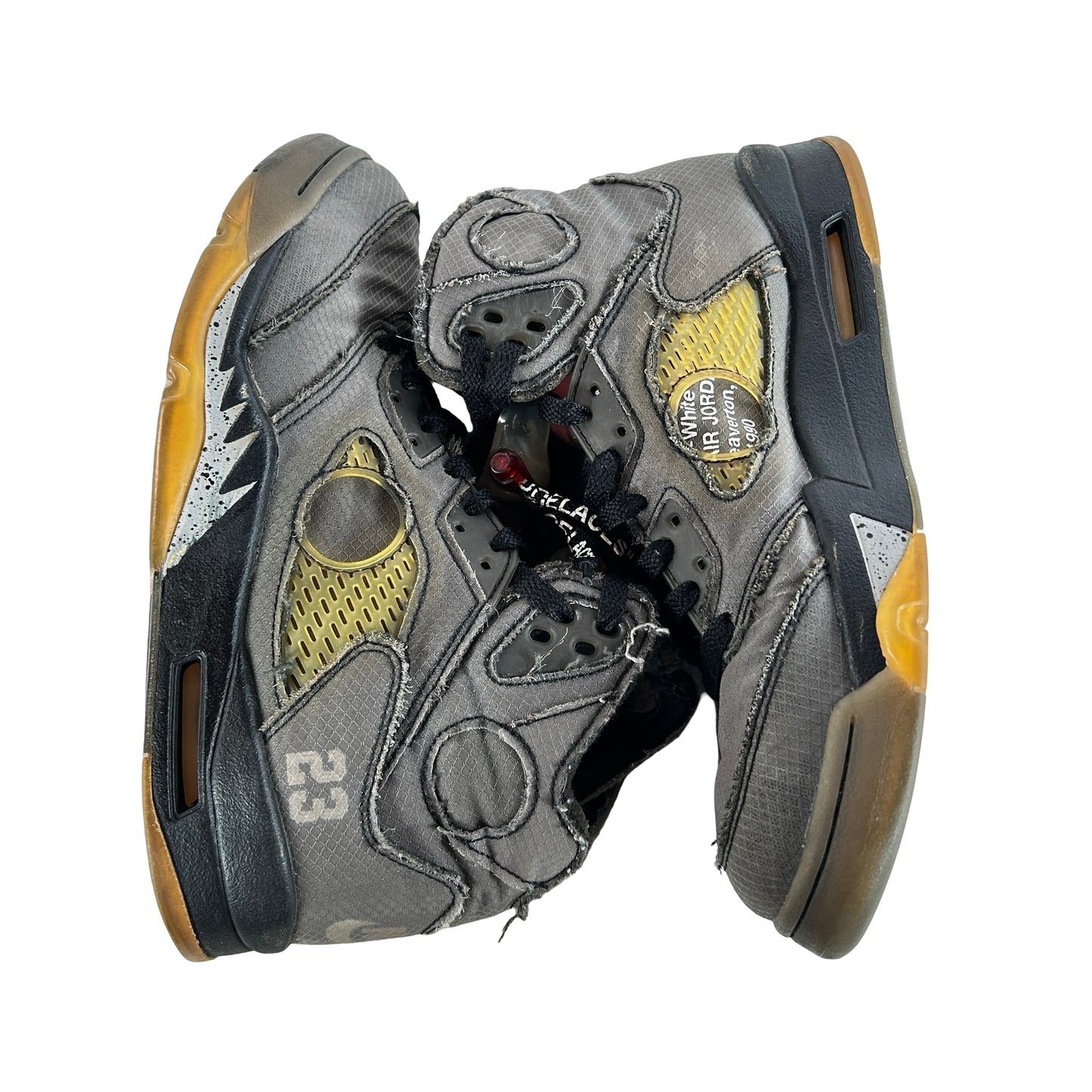CT8480 001 Jordan 5 Off-White Black [USED] - 8.5 M (Used4)
