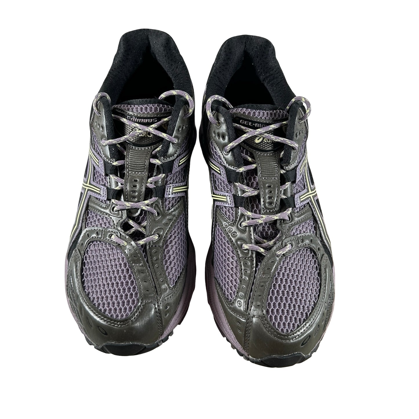 1203A543 500 ASICS Gel-Nimbus 10.1 Violet Quartz Cool Matcha [USED] - 8 M (Used) (No Box)