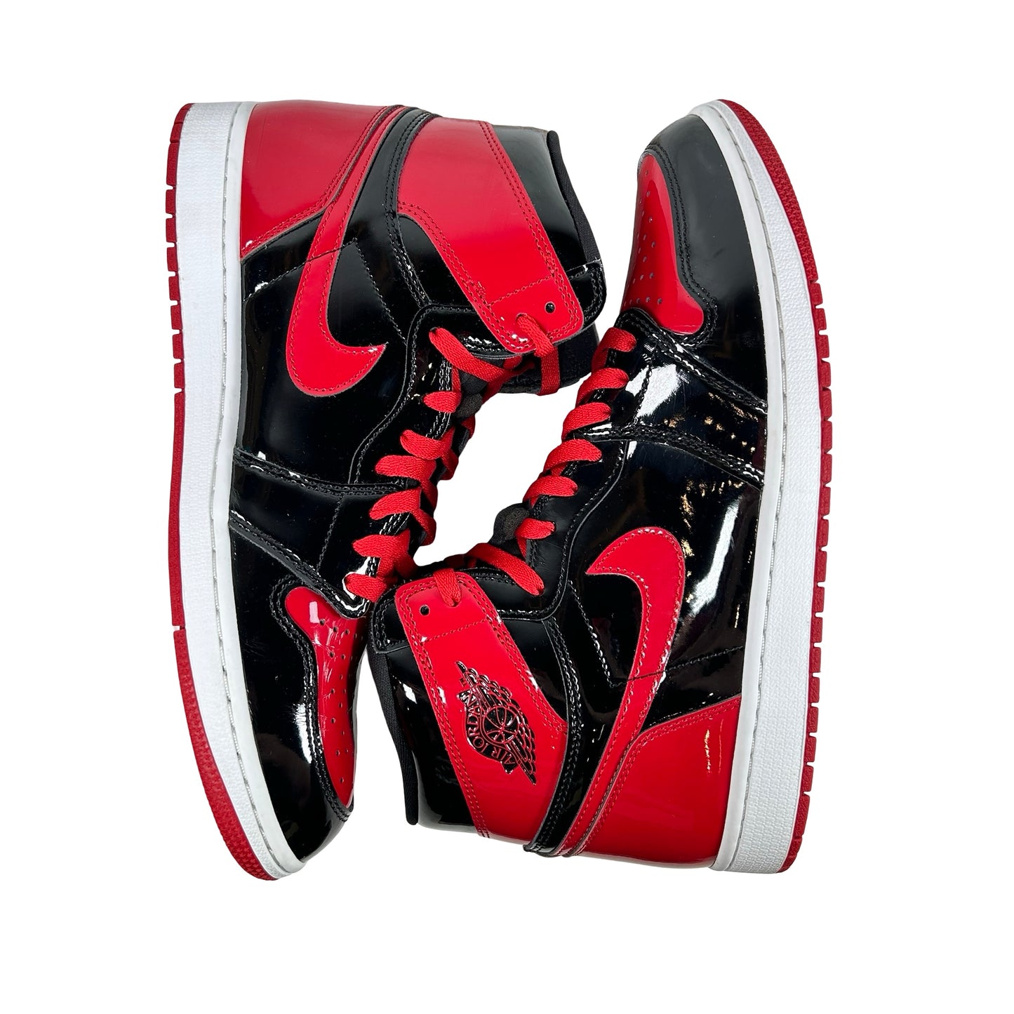 555088 063 Jordan 1 Retro High OG Patent Bred [USED] - 11.5 M (Used3)