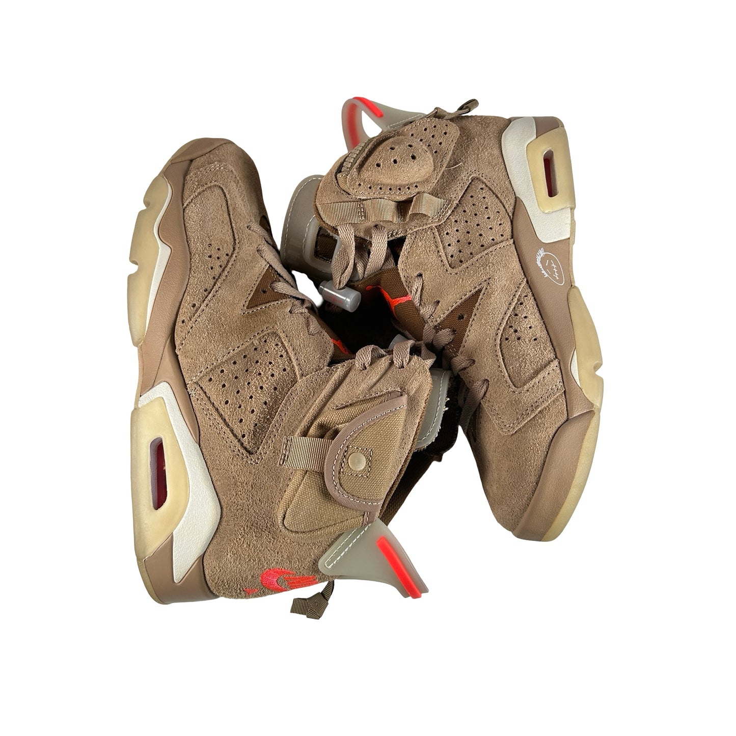 DH0690 200 Jordan 6 Retro Travis Scott British Khaki [USED] - 6.5 M (Used)