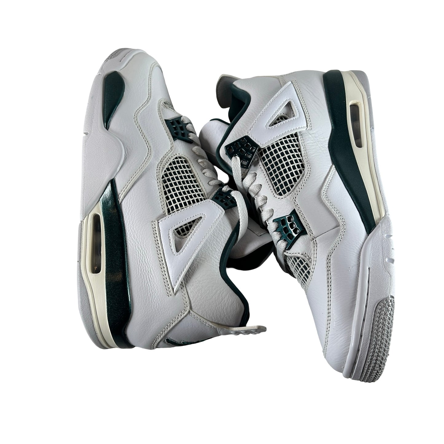 FQ8138 103 Jordan 4 Retro Oxidized Green - 10.5 M (Yellowing)