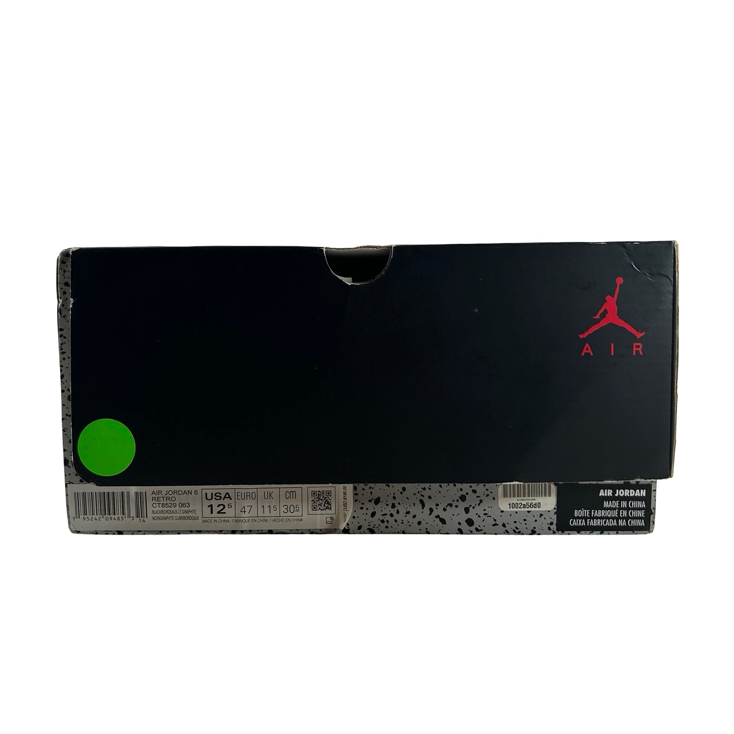 CT8529 063 Jordan 6 Retro Bordeaux [USED] - 12.5 M (Used)