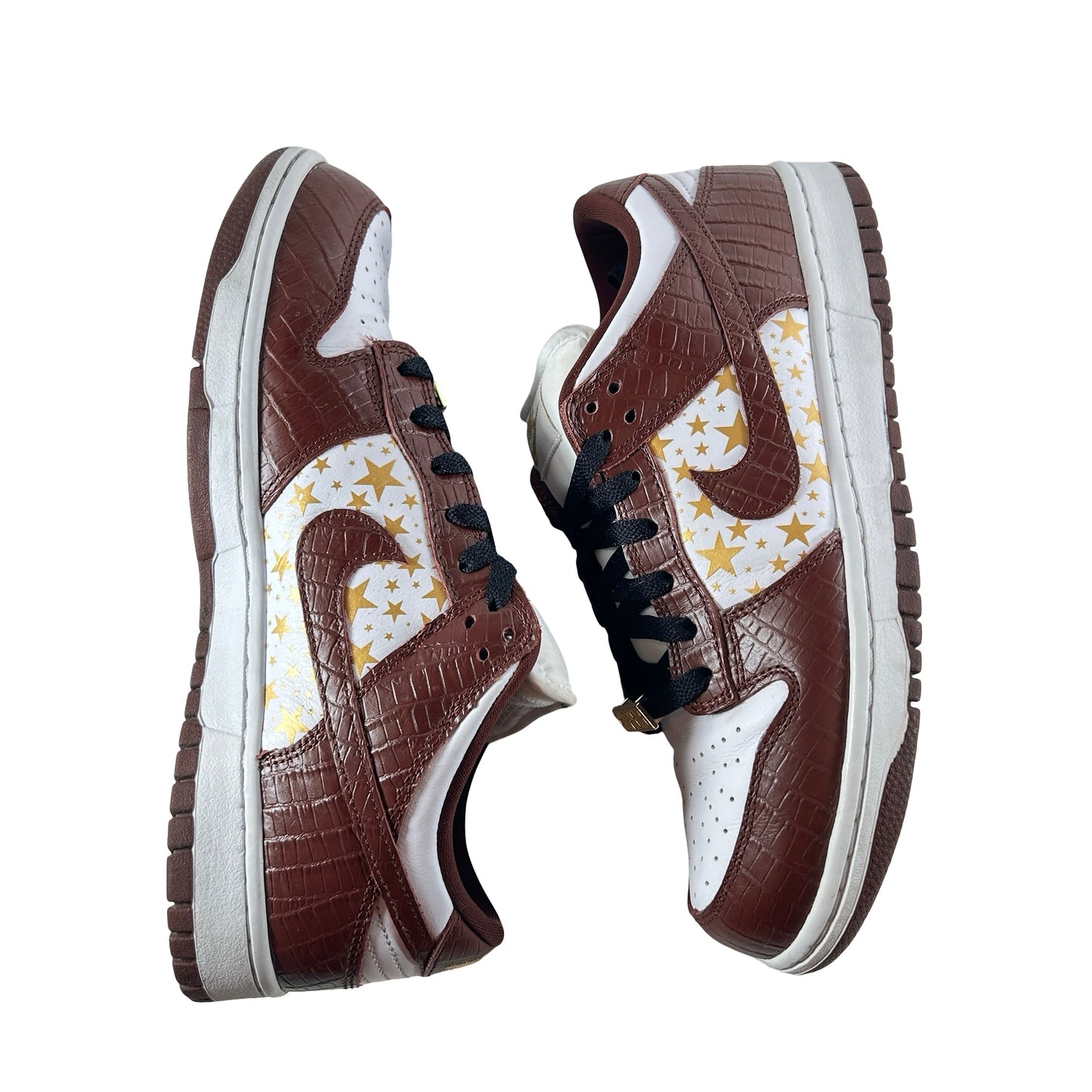 DH3228 103 Supreme Dunk SB Low Brown [USED] - 8 M (Used)