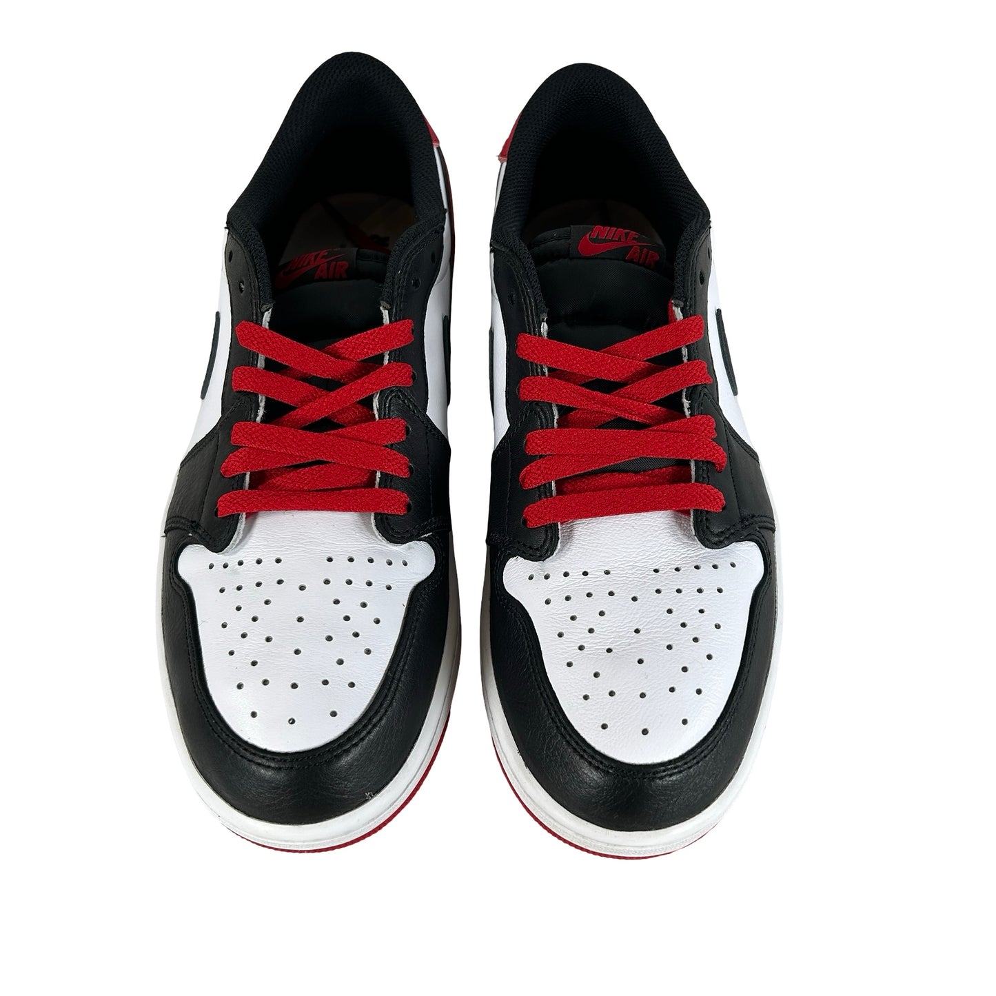 CZ0790 106  Jordan 1 Retro Low OG Black Toe (2023) [USED] - 10.5 M (Used) (No Box)