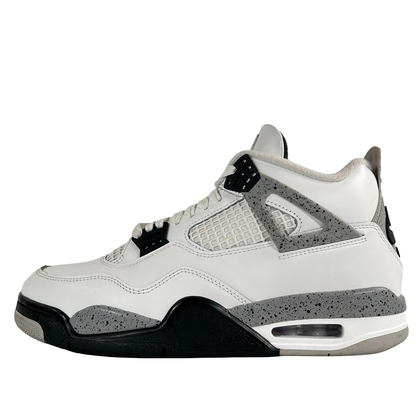 FV5029 100 Jordan 4 Retro White Cement (2025) [USED] - 9.5 M (Used4)