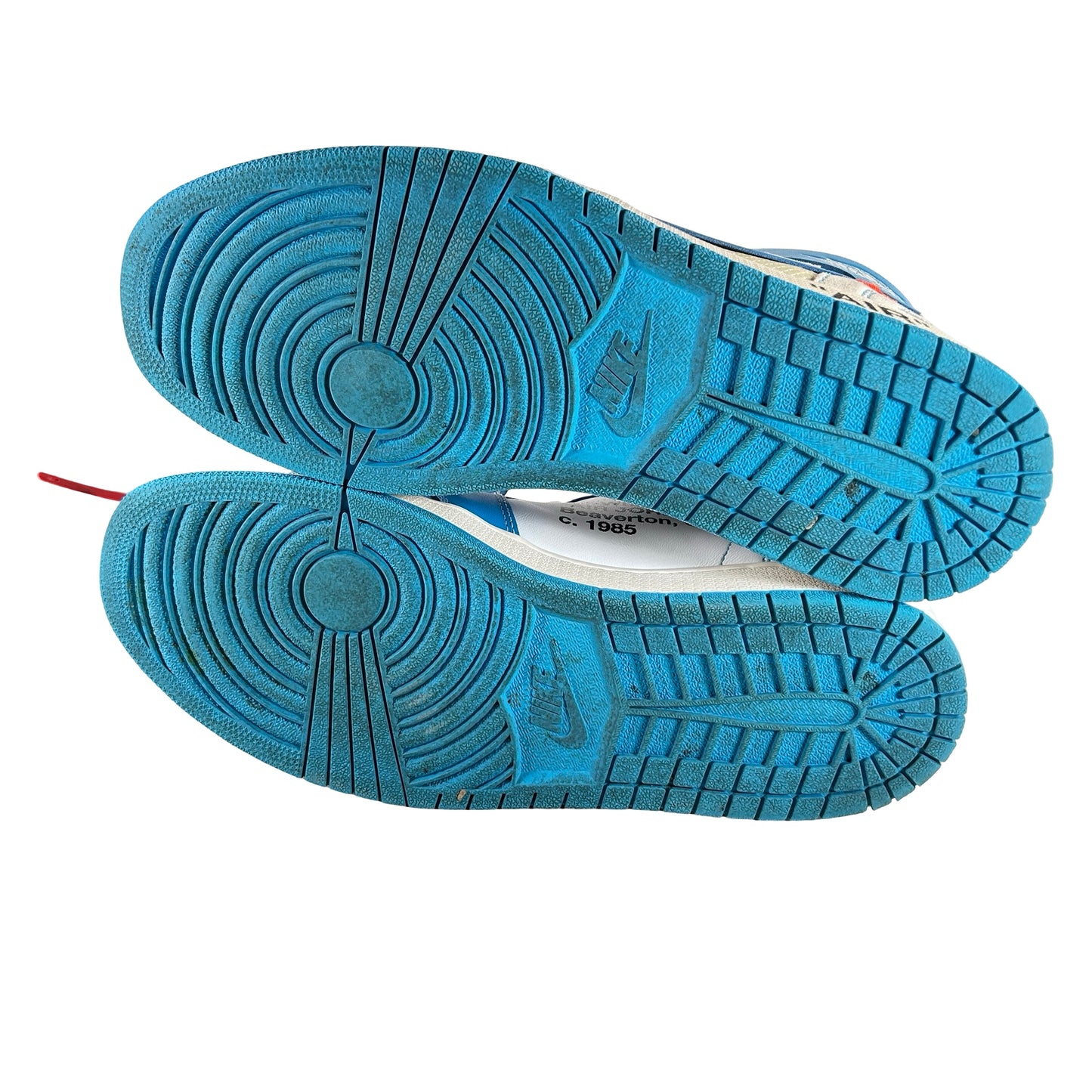 AQ0818 148 Jordan 1 Retro High Off-White UNC [USED] - 12 M (Used)