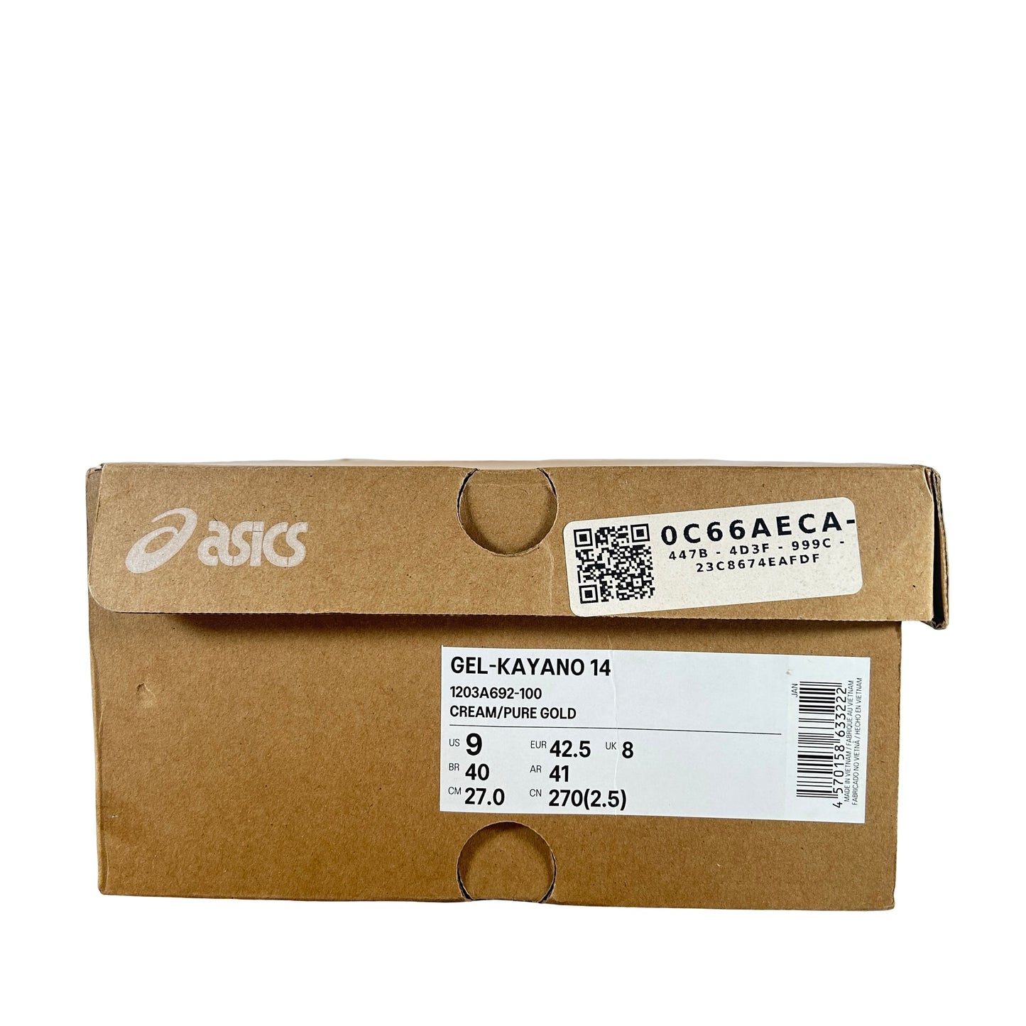 1203A692 100 ASICS Gel-Kayano 14 Sneaker Politics Just Say No [USED] - 9 M (Used)