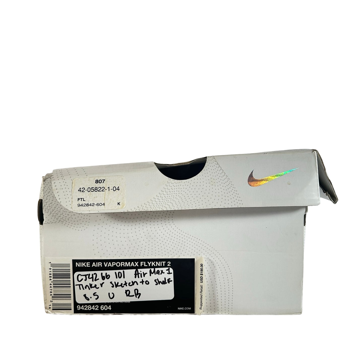 CJ4286 101 Nike Air Max 1 Tinker Sketch to Shelf [USED] - 8.5 M (Used) (Replace Box)