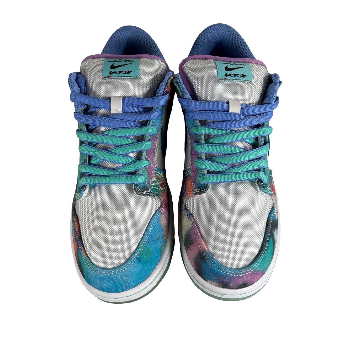HF6061 400 Nike SB Dunk Low Futura Laboratories Bleached Aqua - 10.5 M (Slightly Yellowing Sole)