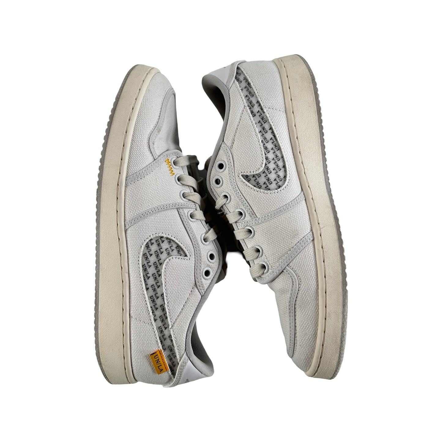 DO8912 101 Jordan 1 Retro AJKO Low SP Union White Canvas [USED] - 8 M (Used)
