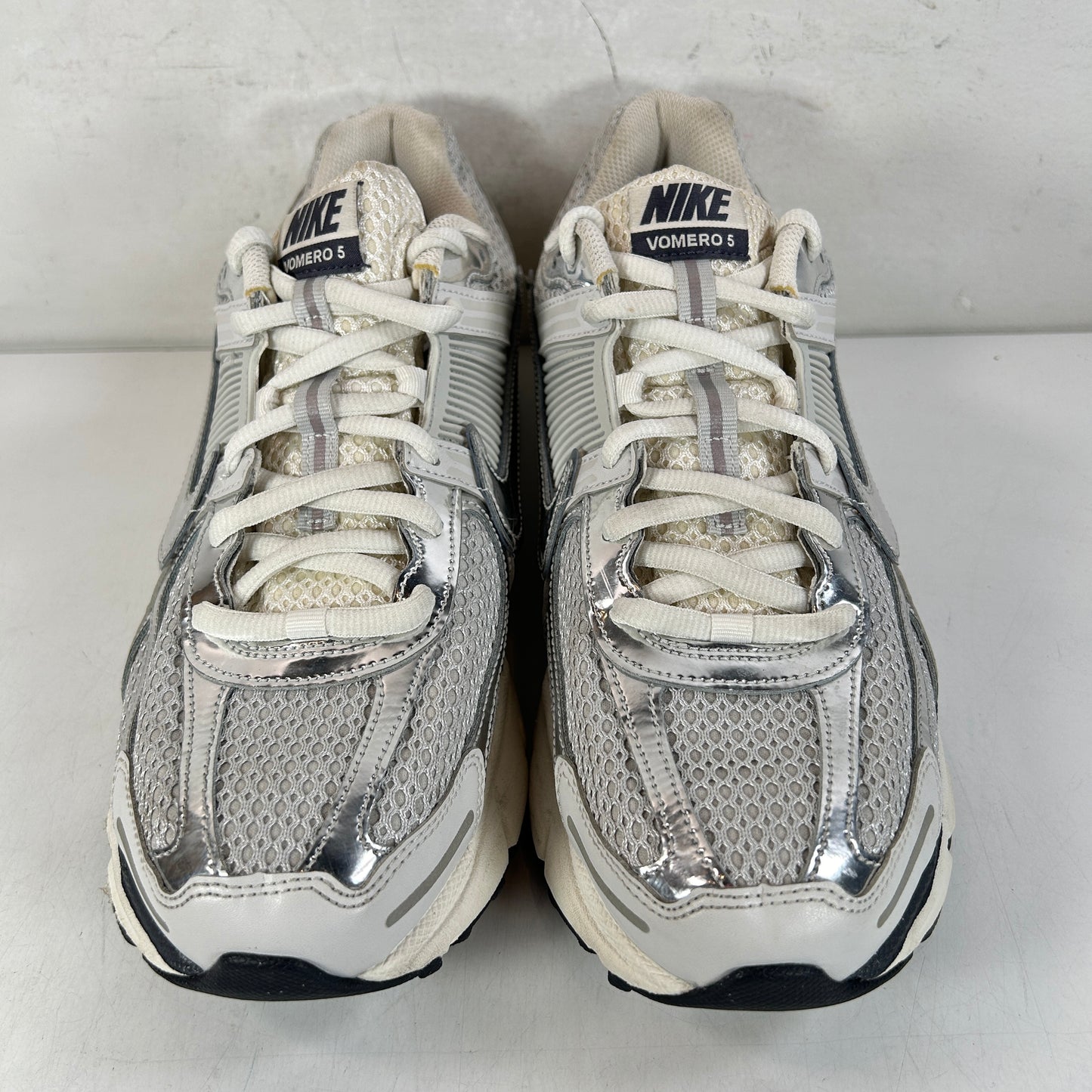 FD0884 025 Nike Zoom Vomero 5 Photon Dust Metallic Silver W [USED] - 13.5 W (Used) (No Box)