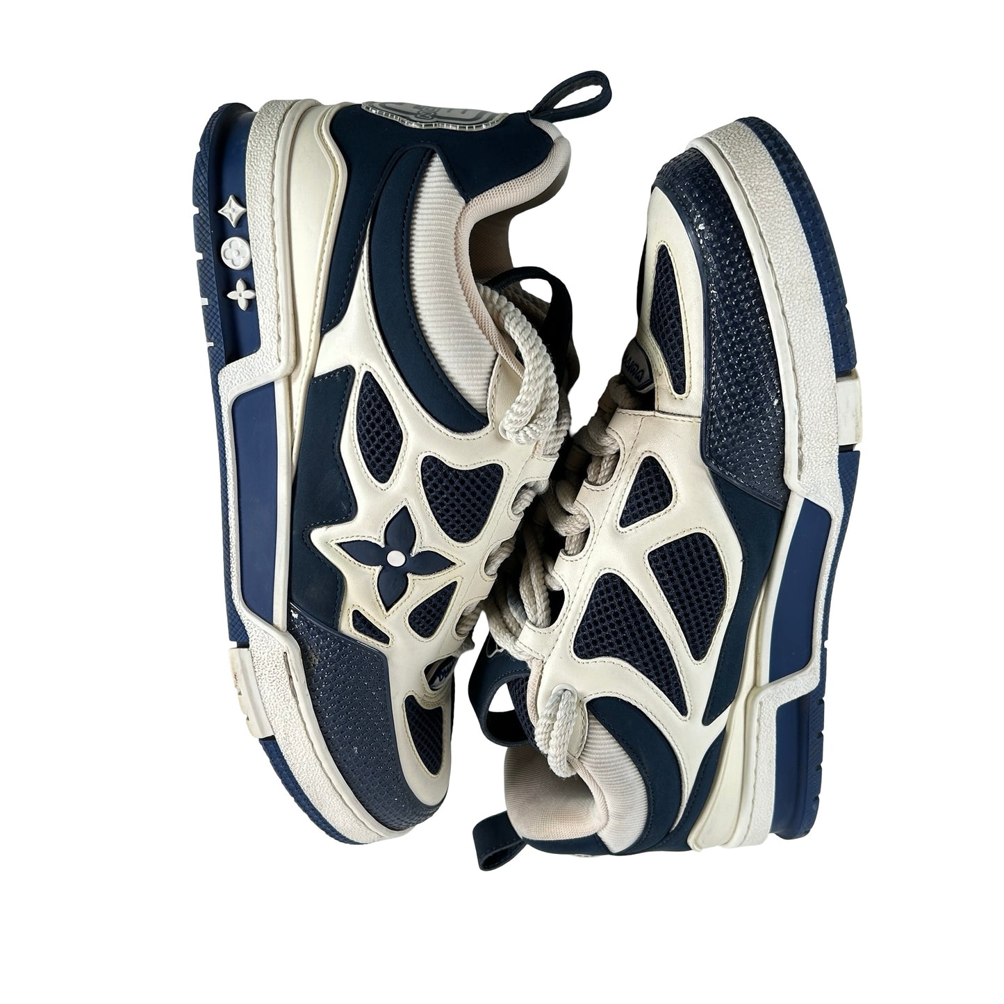 1AARRS Louis Vuitton Skate Trainer Marine [USED] - LV 9.5 / US 10.5 (Used) (Replace Box)