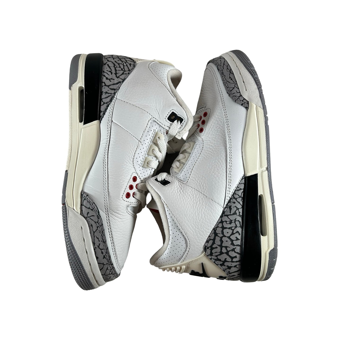 DM0967 100 Jordan 3 Retro White Cement Reimagined (GS) [USED]  - 6.5 Y (Used3)