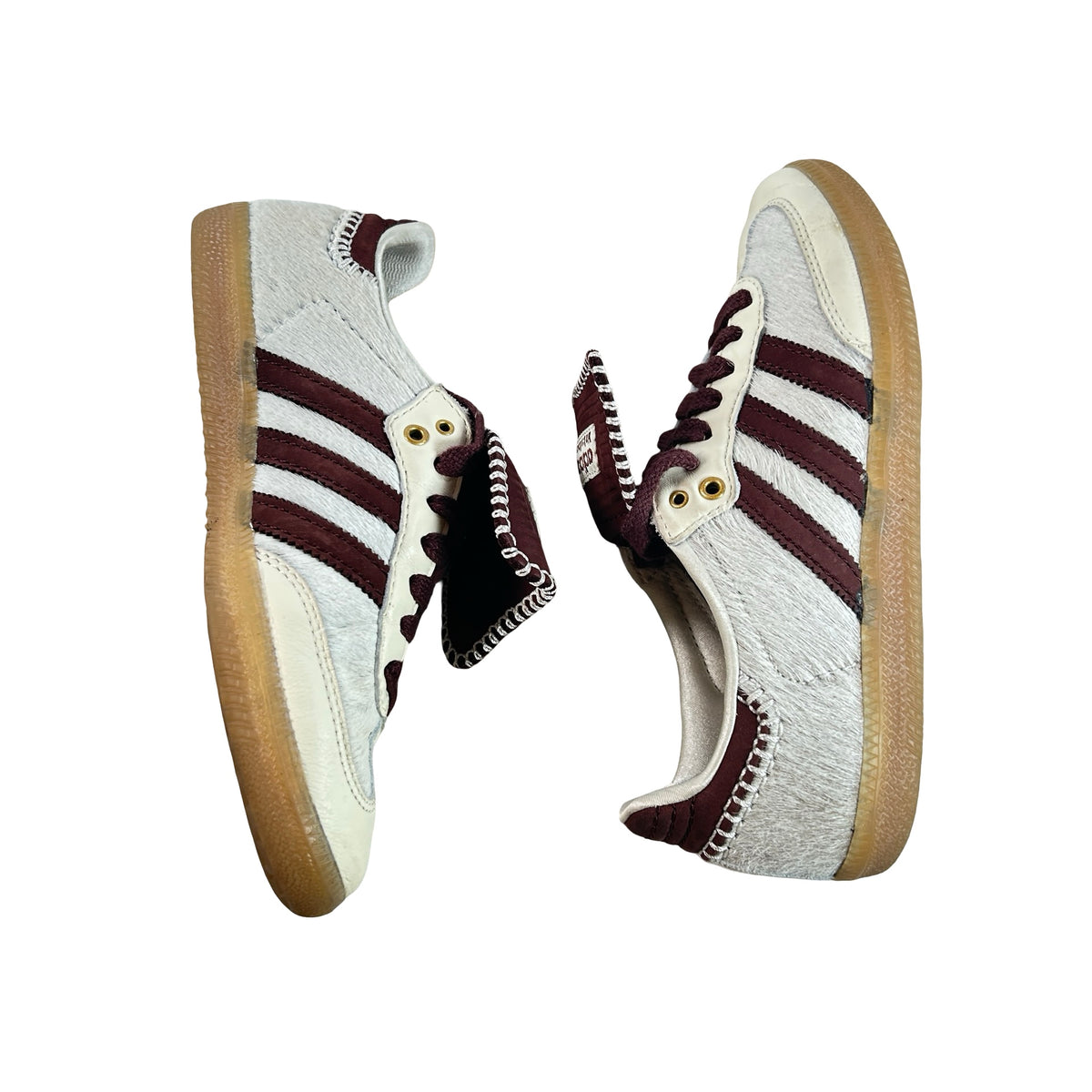 ID0217 adidas Samba Wales Bonner Ecrtin Brown [USED] - 4 M (Used)