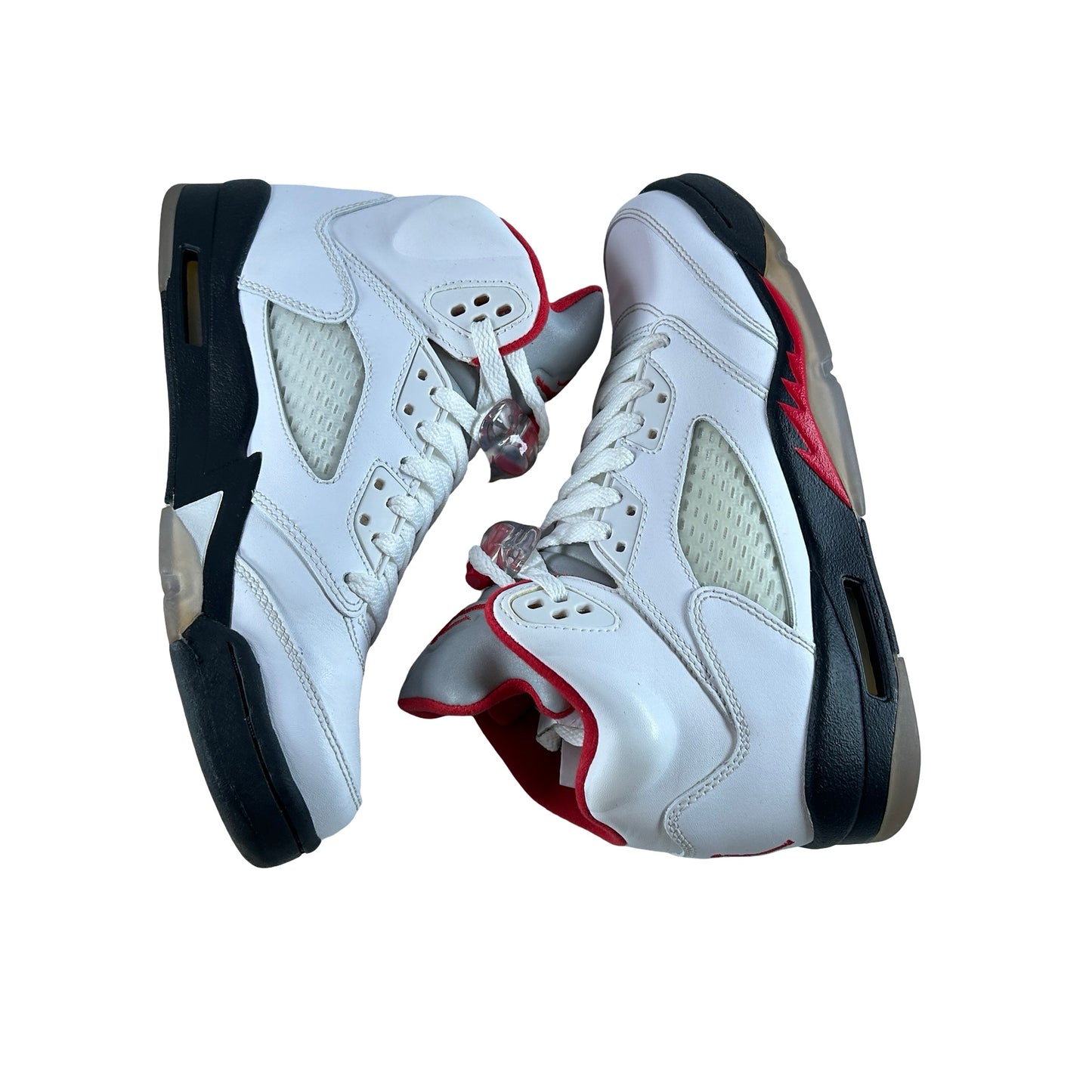 440888 100 Jordan 5 Retro Fire Red 2013 (GS) [USED] - 6 Y (Used)