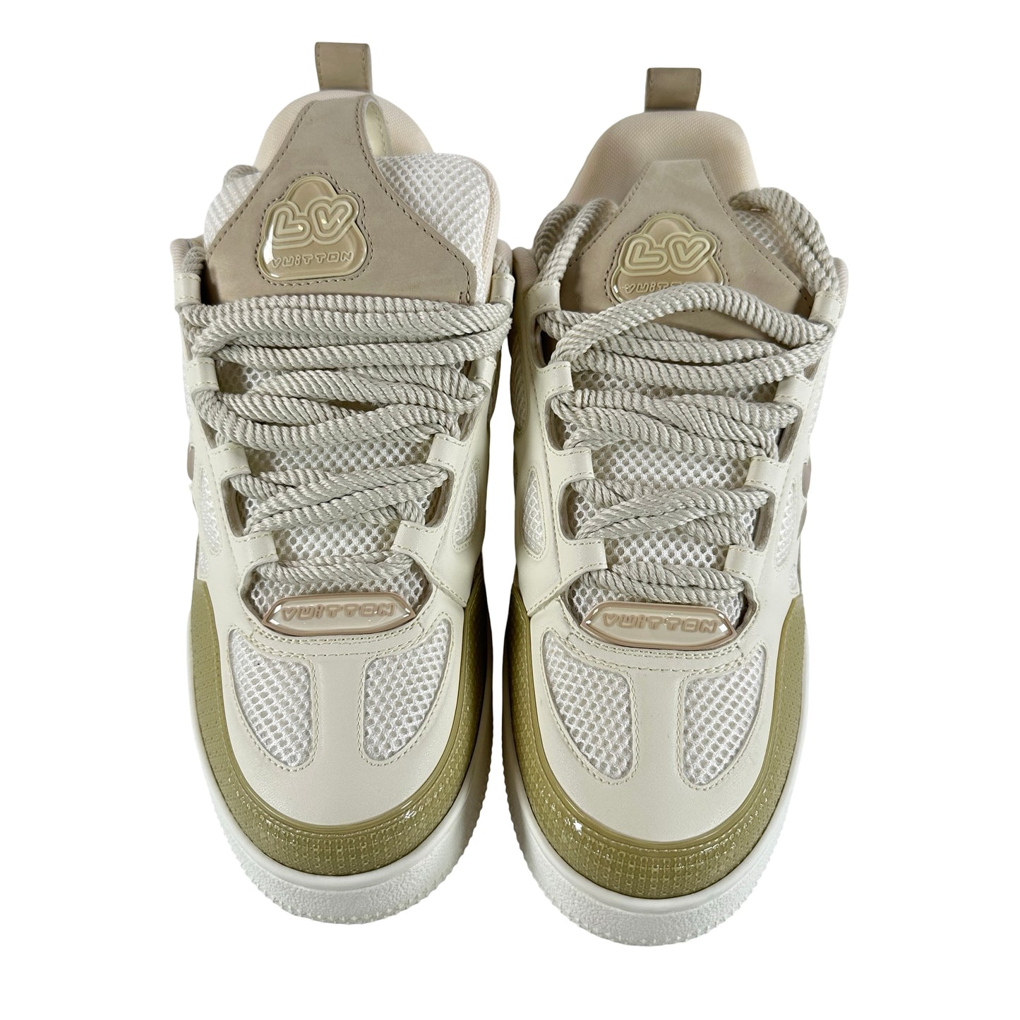 Louis Vuitton LV Skate Sneaker Beige White [USED] - LV 8 (US 9.5)