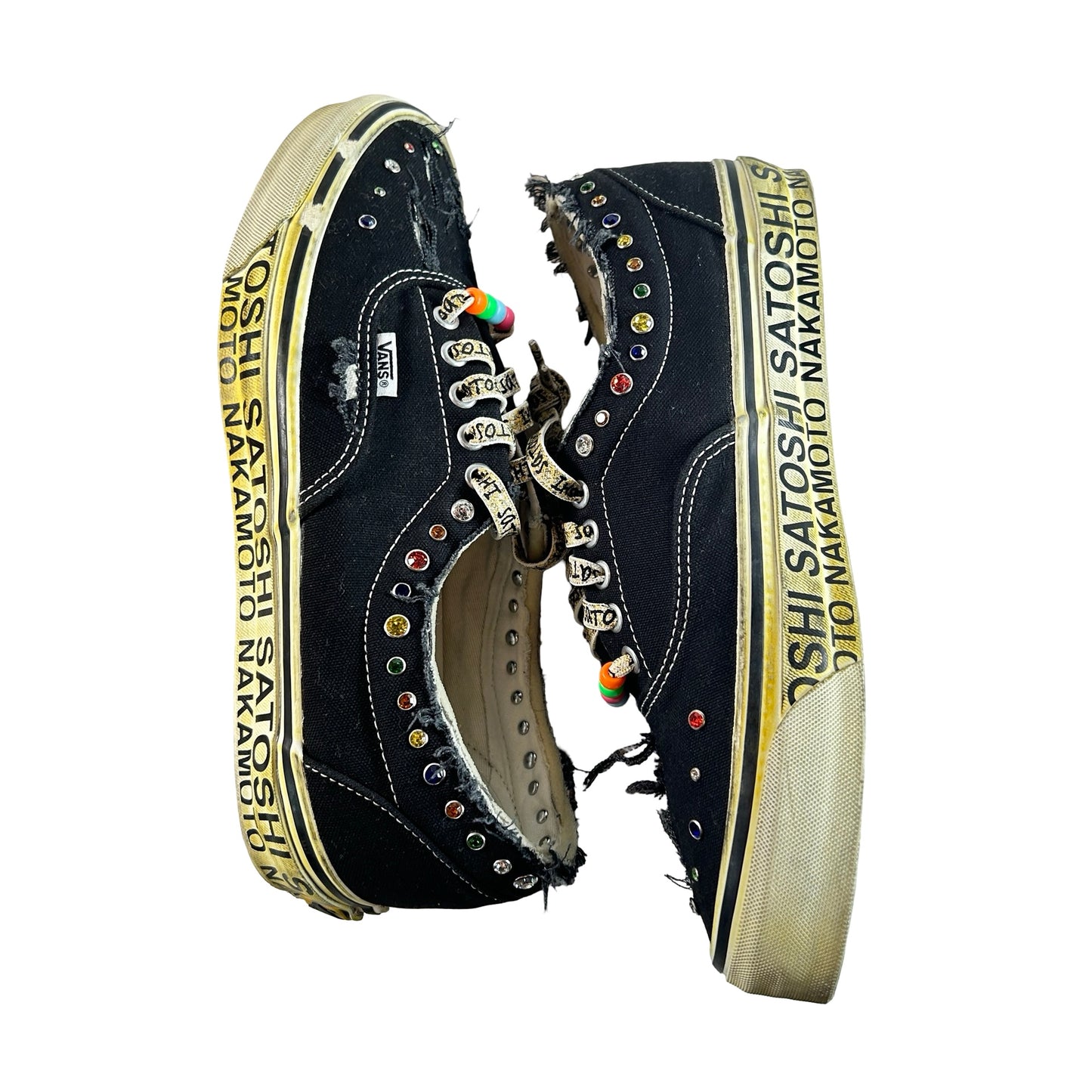 VN000EFEBLK Vans OTW Era 95 Satoshi Nakamoto Round Lucky Charm [USED] - 10.5 M (Used)