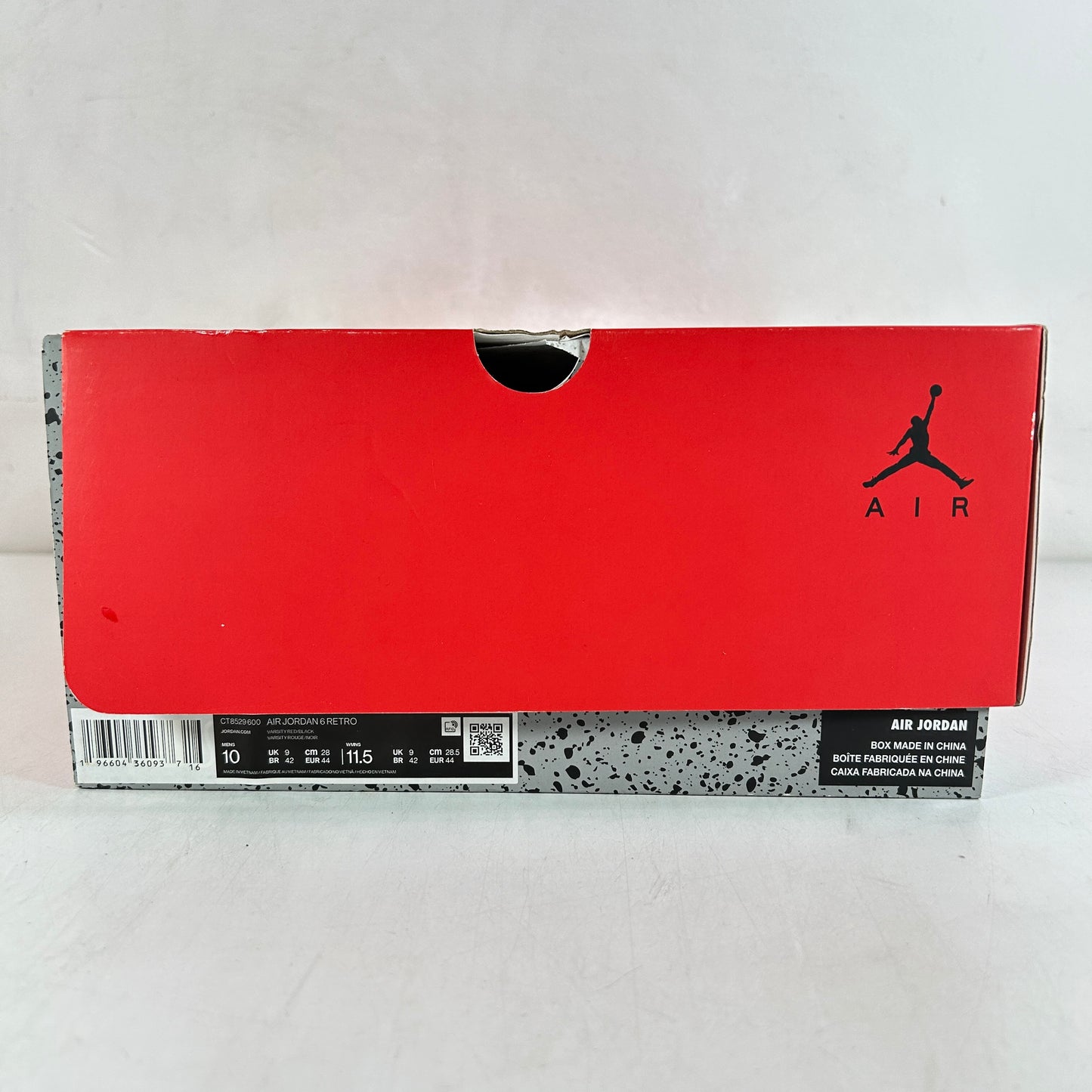 CT8529 600 Jordan 6 Retro Toro Bravo