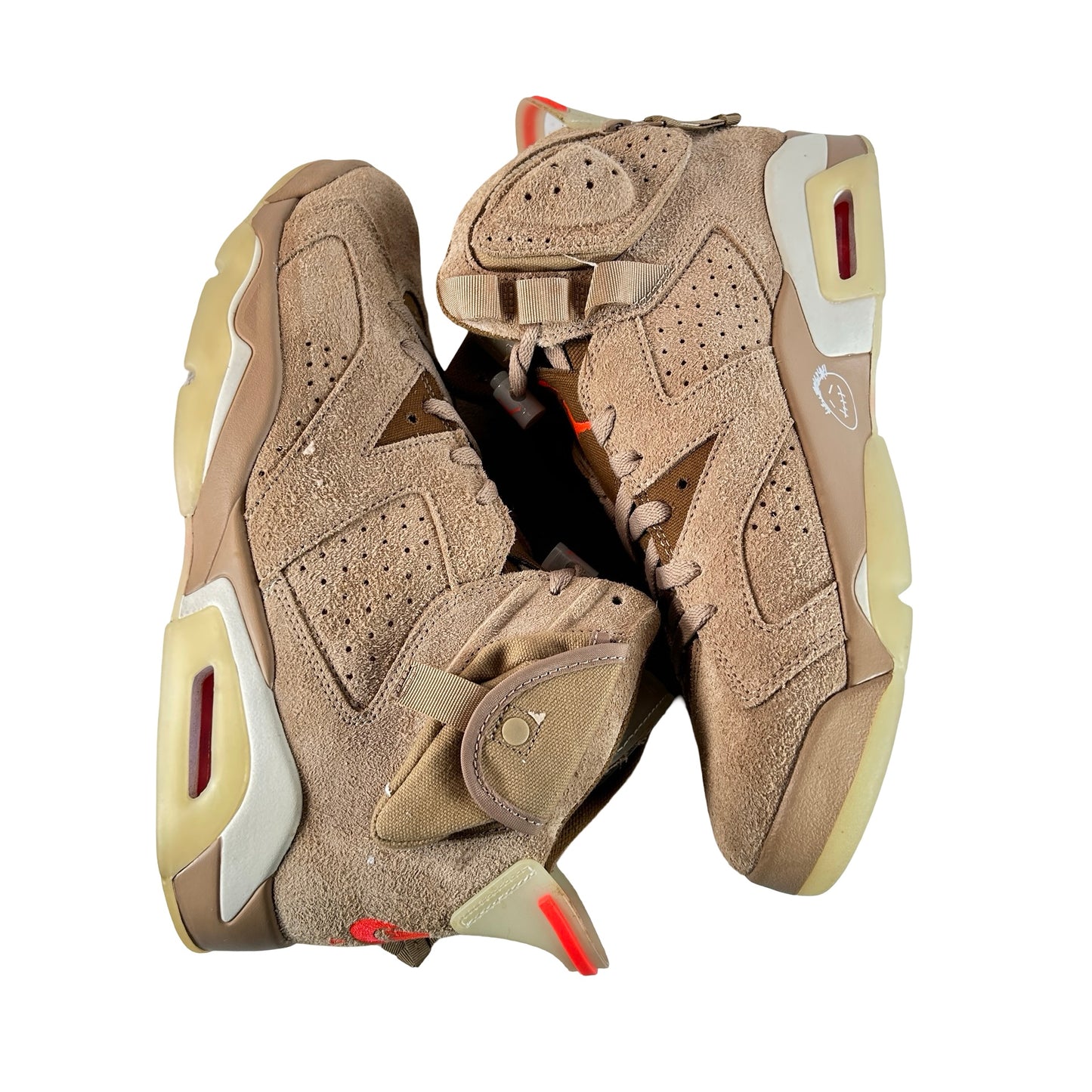 DH0690 200 Jordan 6 Retro Travis Scott British Khaki [USED] - 12 M (Used) (No Box)