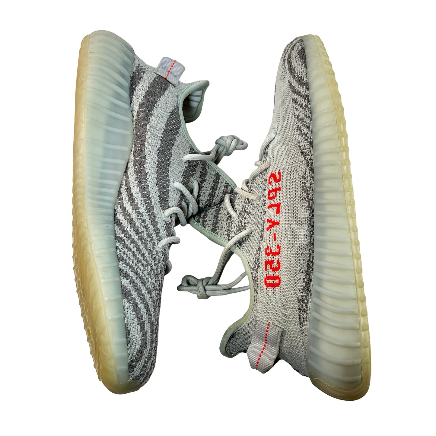 B37571 adidas Yeezy Boost 350 V2 Blue Tint (2017/2023) [USED] - 12 M (Used)