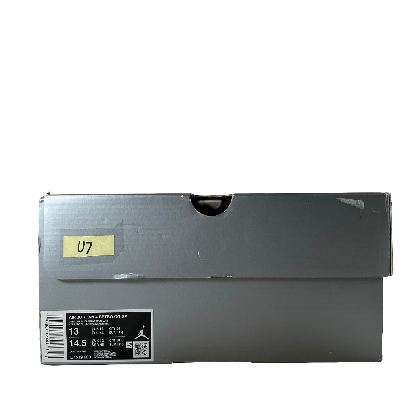 IB1519 200 Jordan 4 Retro OG SP Undefeated (2025) [USED] - 13 M (Used7)