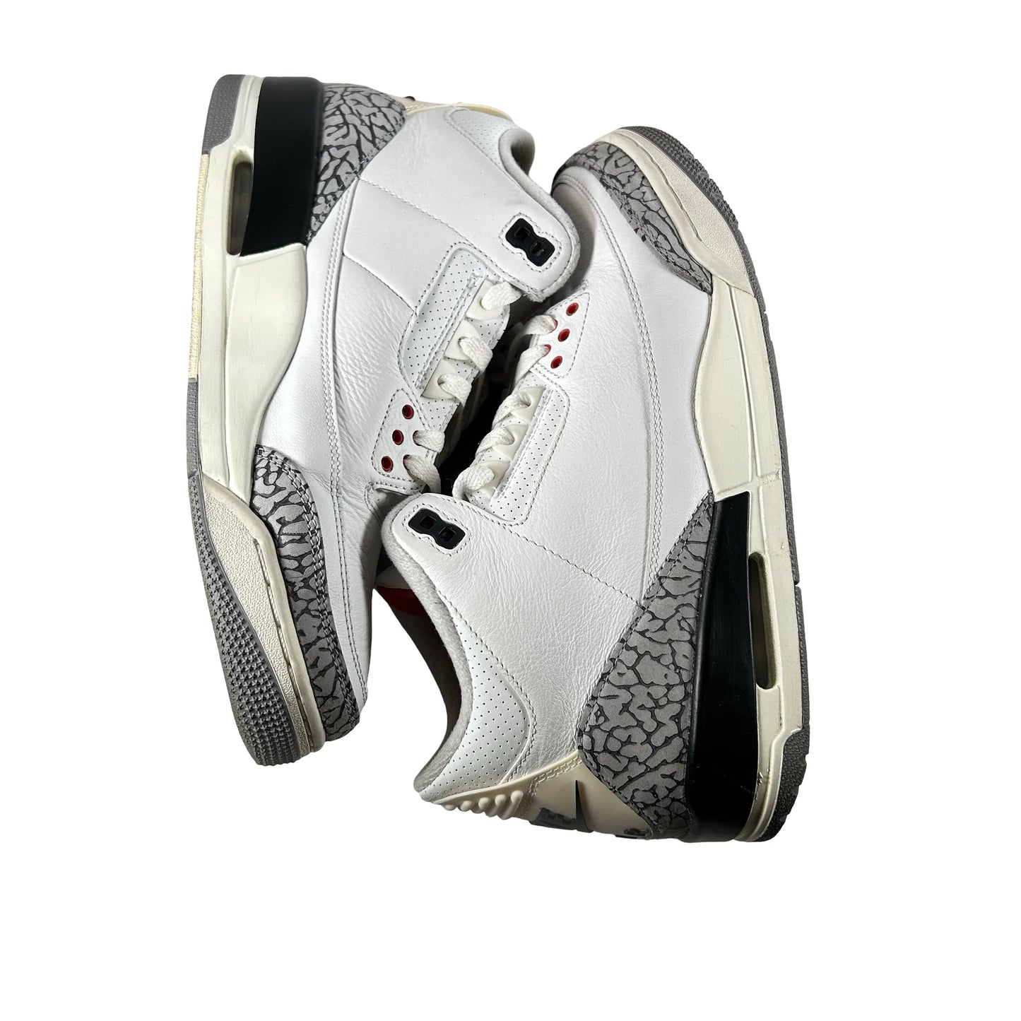 DN3707 100 Jordan 3 Retro White Cement Reimagined [USED] - 9 M (Used15)