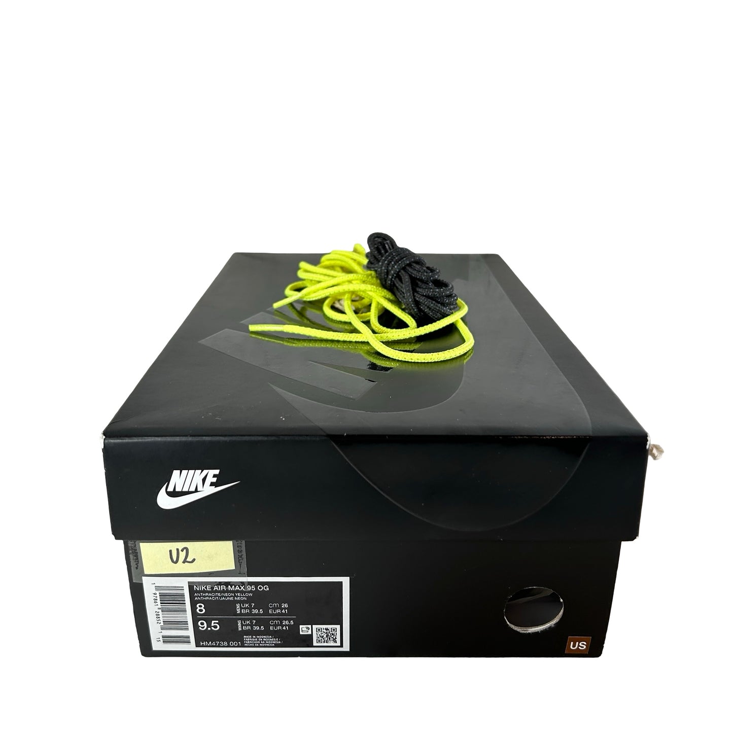 HM4738 001 Nike Air Max 95 OG Reverse Gradient Neon [USED] - 8 M (Used2)