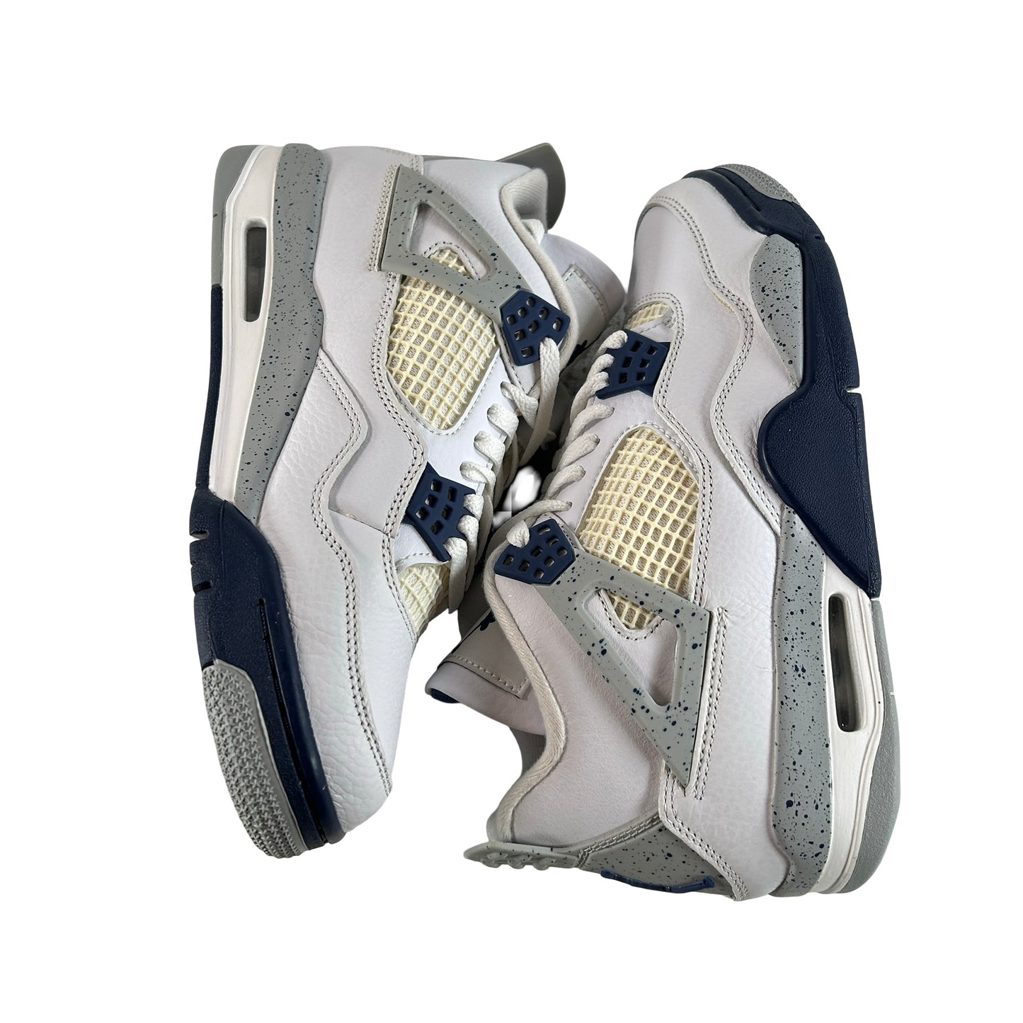 DH6927 140 Jordan 4 Retro Midnight Navy [CONDITIONAL] - 7.5 M (Yellowing)