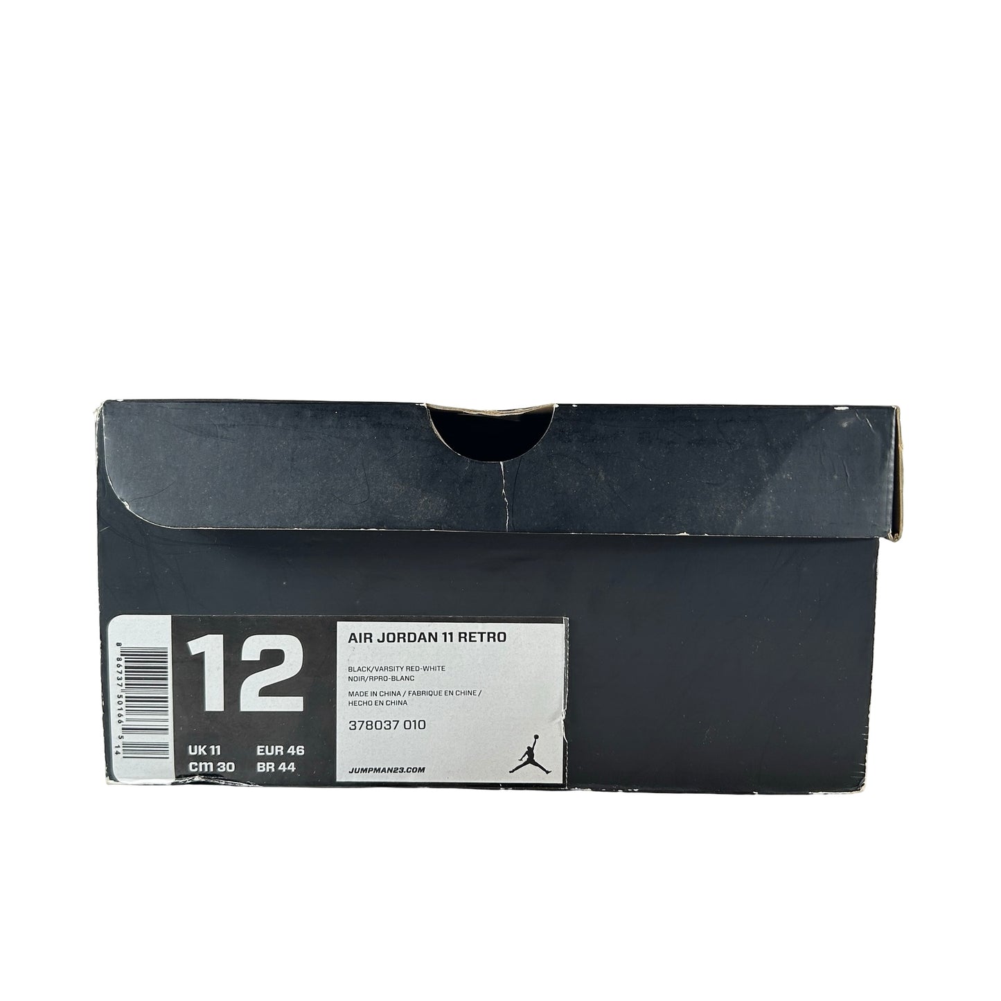378037 010 Jordan 11 Retro Playoffs (2012) [USED] - 12 M (Used) (No Insoles)