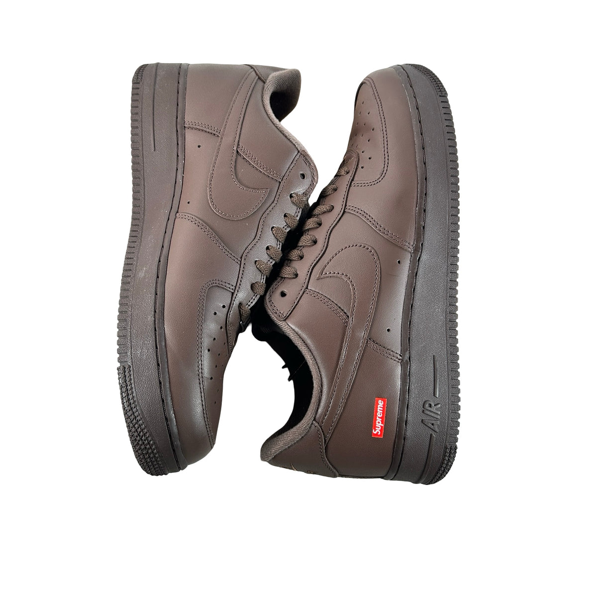 CU9225 200 Nike Air Force 1 Low Supreme Baroque Brown [USED] - 11.5 M (Used)