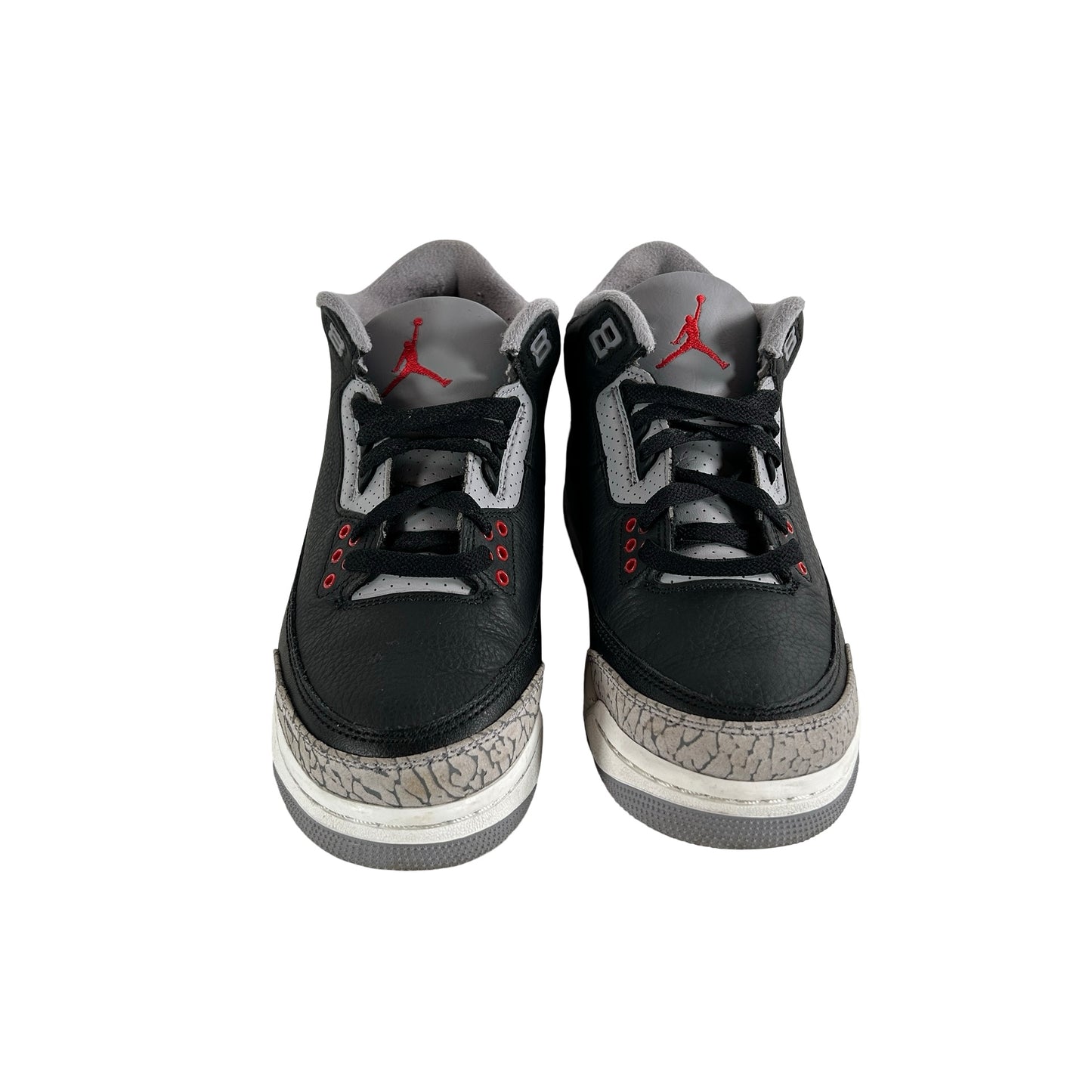 DM0967 010 Jordan 3 Retro Black Cement (2024) (GS) [USED] - 7 Y (Used) (No Box2)