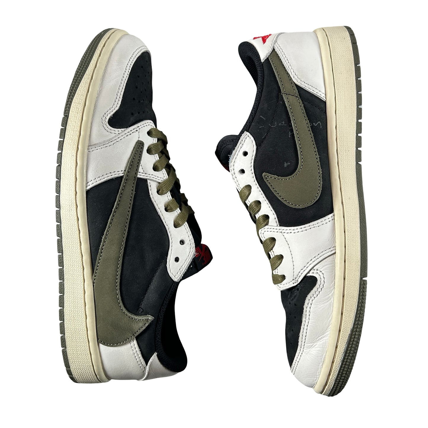 DZ4137 106 Jordan 1 Retro Low OG SP Travis Scott Olive (W) [USED] - 10 W (Used4)
