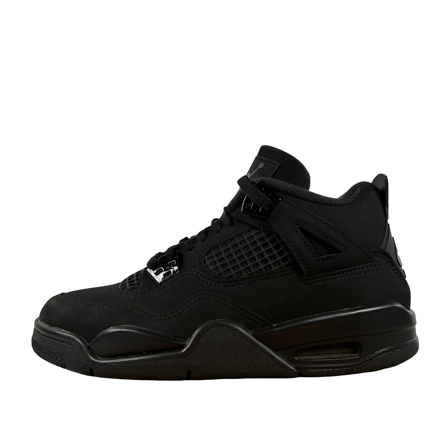 IB4171 010 Jordan 4 Retro Black Cat (2025) (GS) [USED] - 5.5 Y (Used)