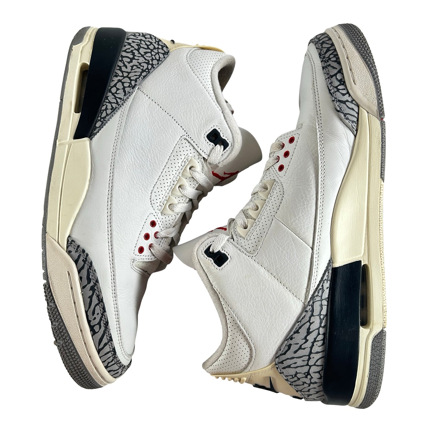 DN3707 100 Jordan 3 Retro White Cement Reimagined [USED] - 11 M (Used13)