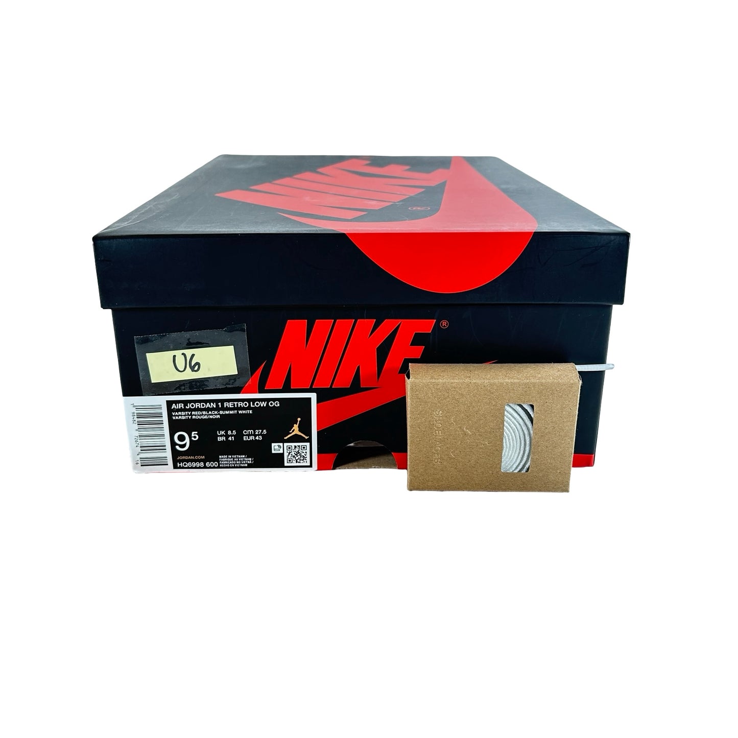 HQ6998 600 Jordan 1 Retro Low OG Chicago (2025) [USED] - 9.5 M (Used6)