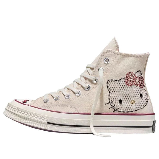 A17695C Converse Chuck 70 Hi Hello Kitty Swarovski Egret