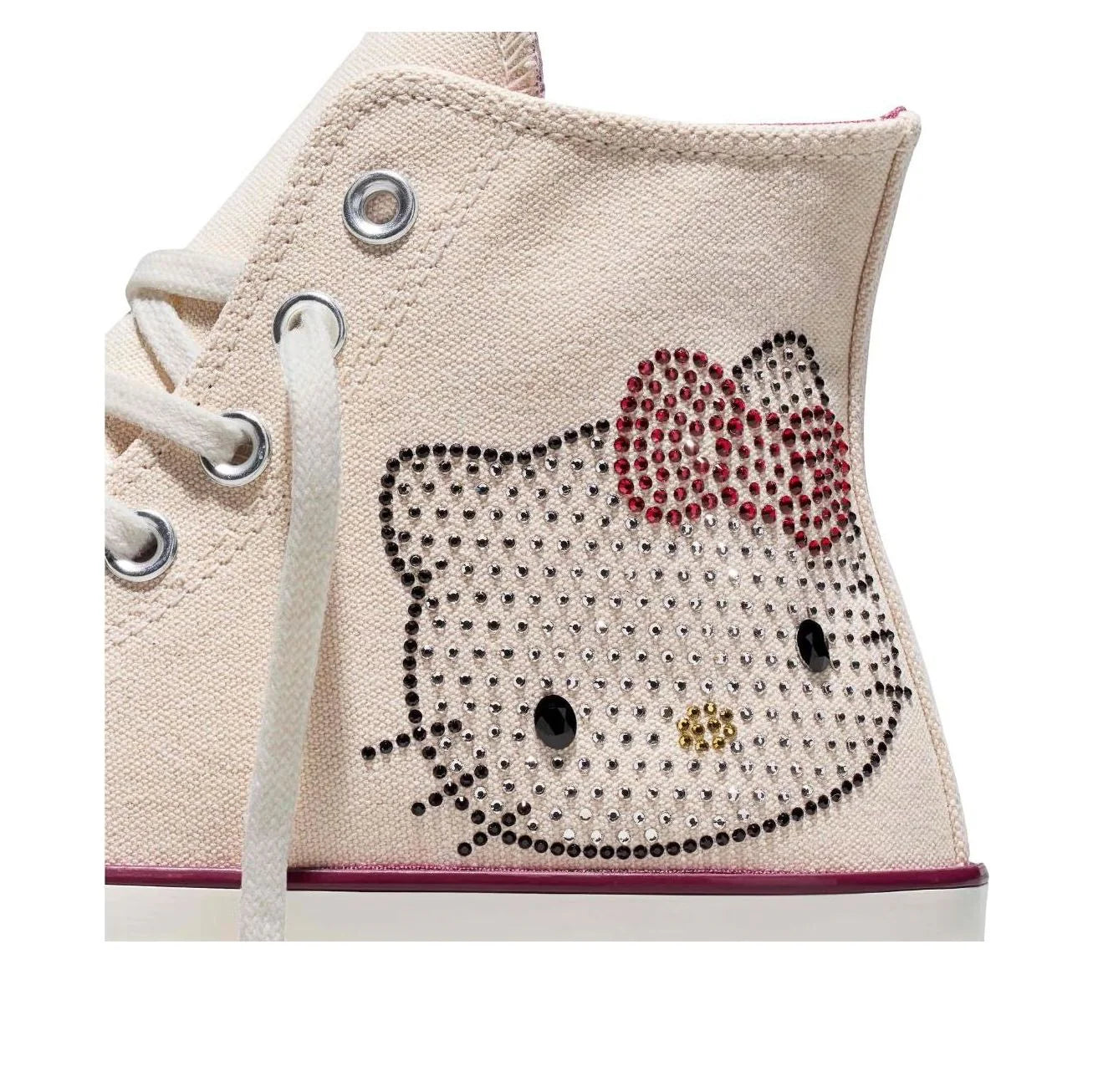 A17695C Converse Chuck 70 Hi Hello Kitty Swarovski Egret