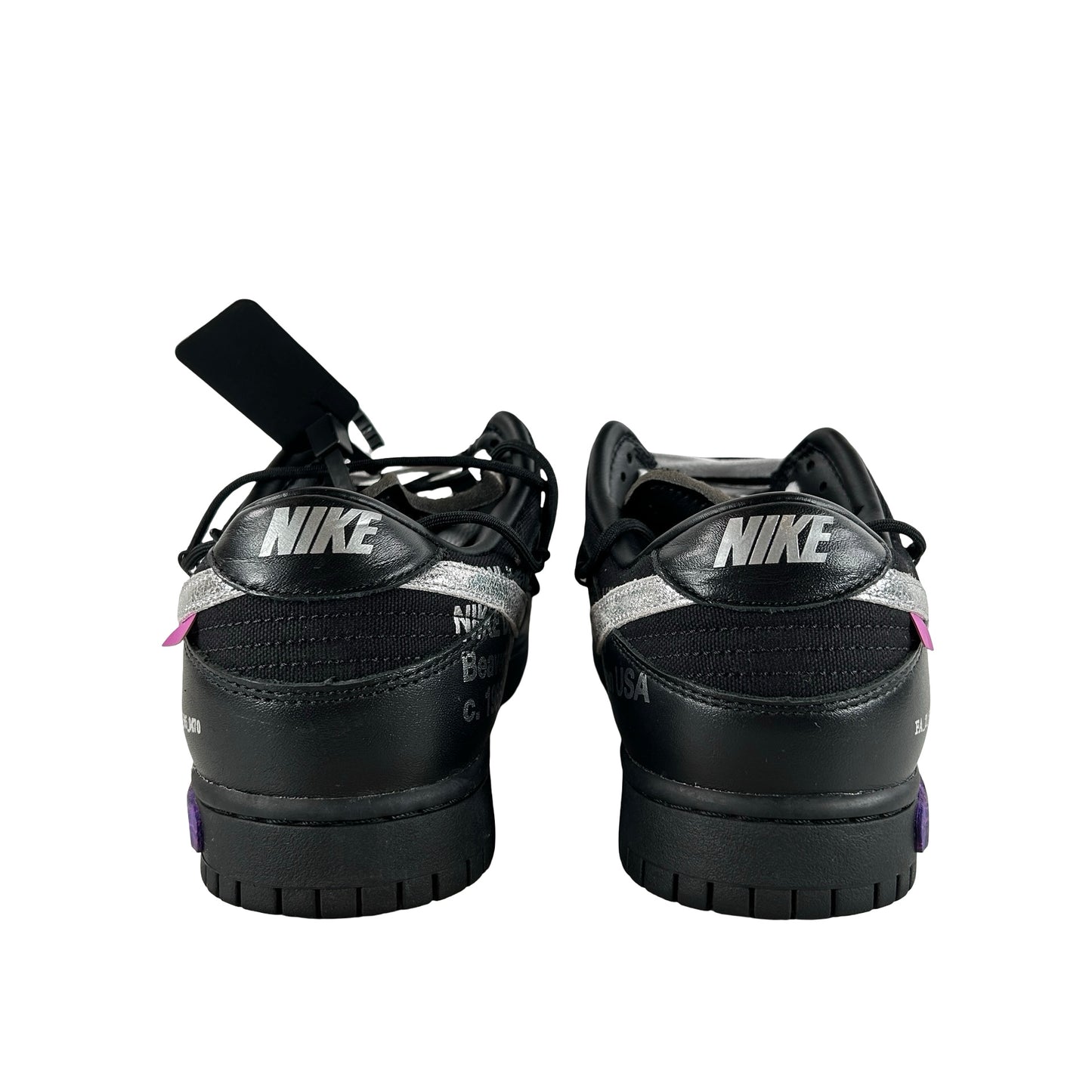 DM1602 001 Nike Dunk Low Off-White Lot 50 [USED] - 11.5 M (Used) (No Box)