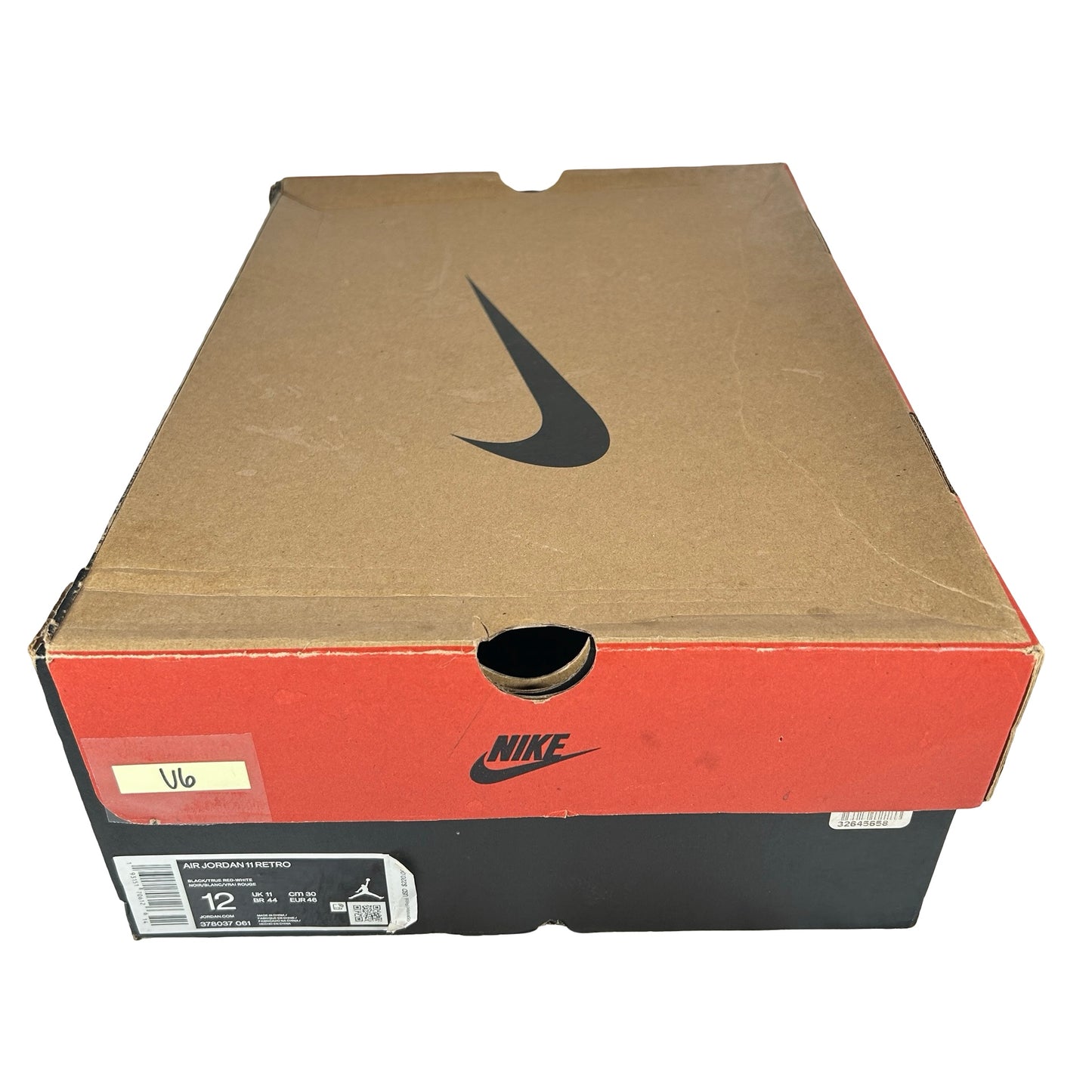 378037 061 Jordan 11 Retro Playoffs Bred (2019) [USED] - 12 M (Used6)