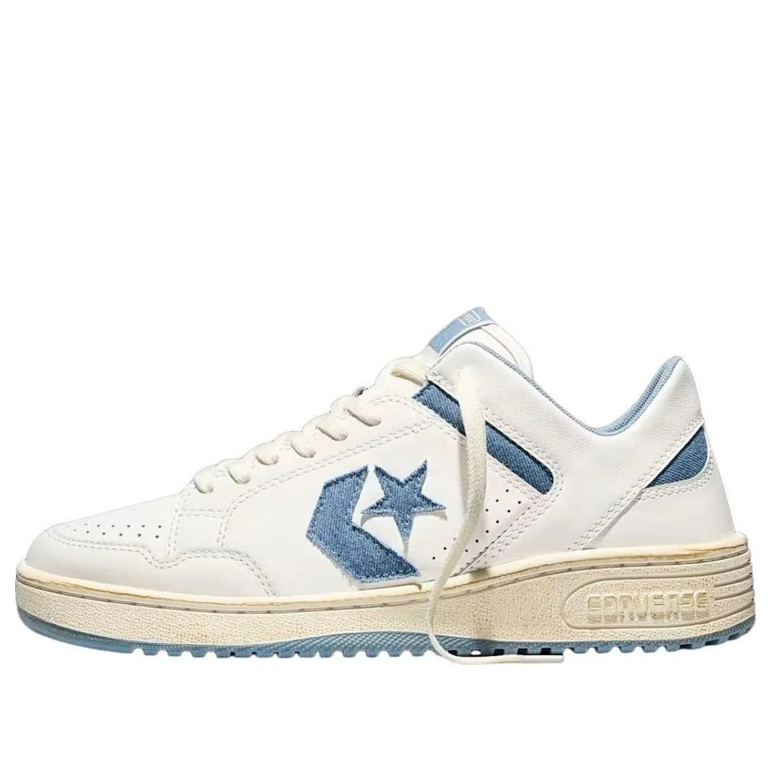 A19036C Converse Weapon Ox Eric Emanuel Denim Vintage White