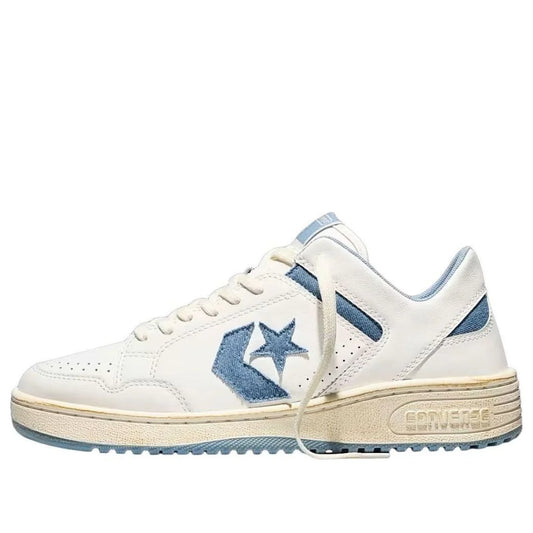 A19036C Converse Weapon Ox Eric Emanuel Denim Vintage White