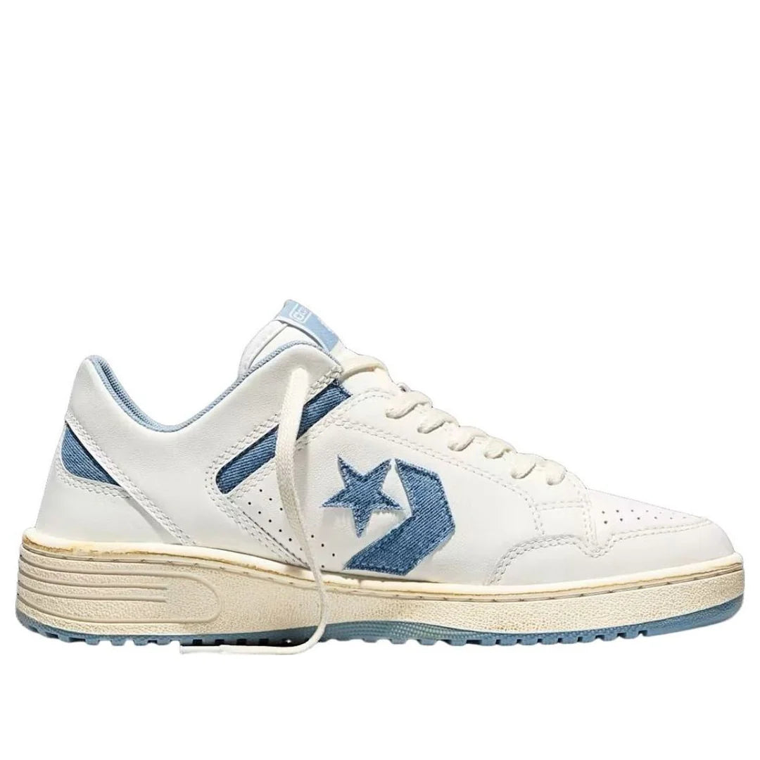 A19036C Converse Weapon Ox Eric Emanuel Denim Vintage White