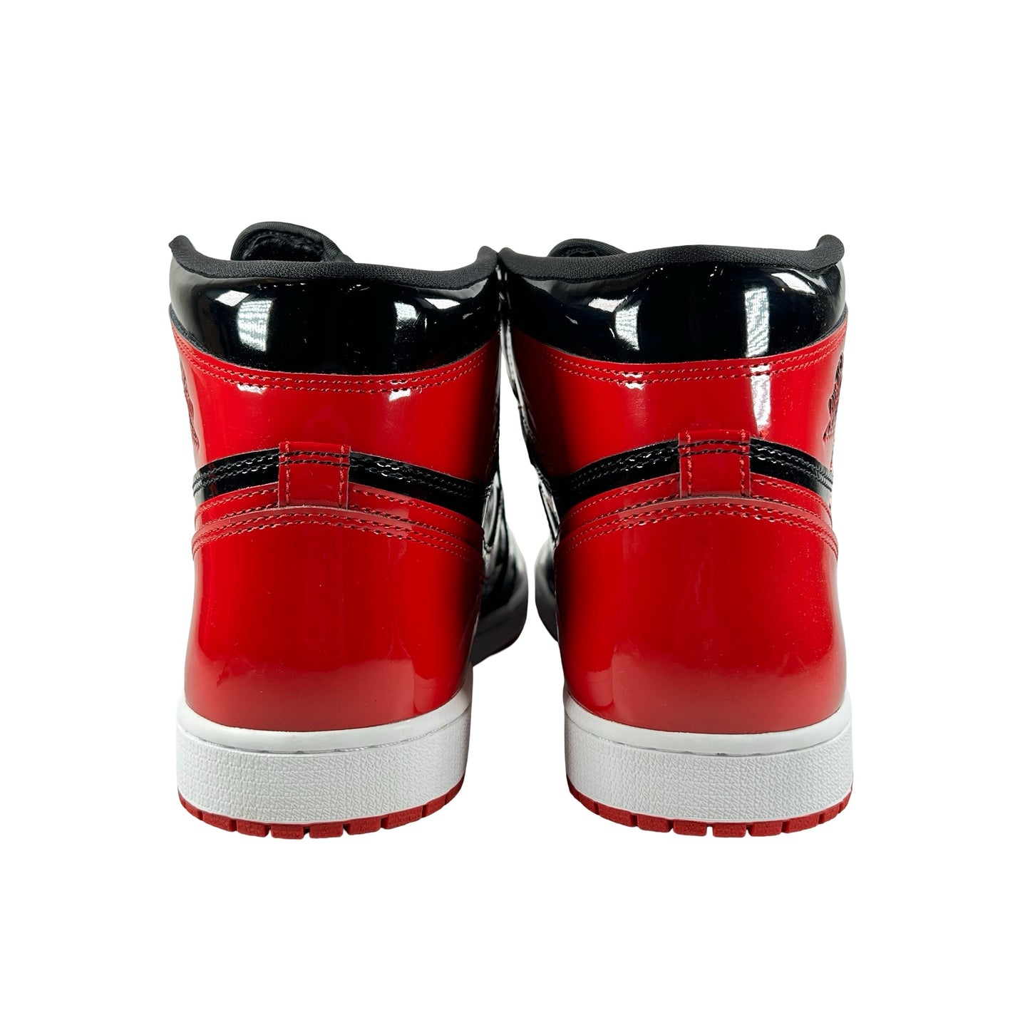 555088 063 Jordan 1 Retro High OG Patent Bred [CONDITIONAL] - 11.5 M (Small scratch on right wing)
